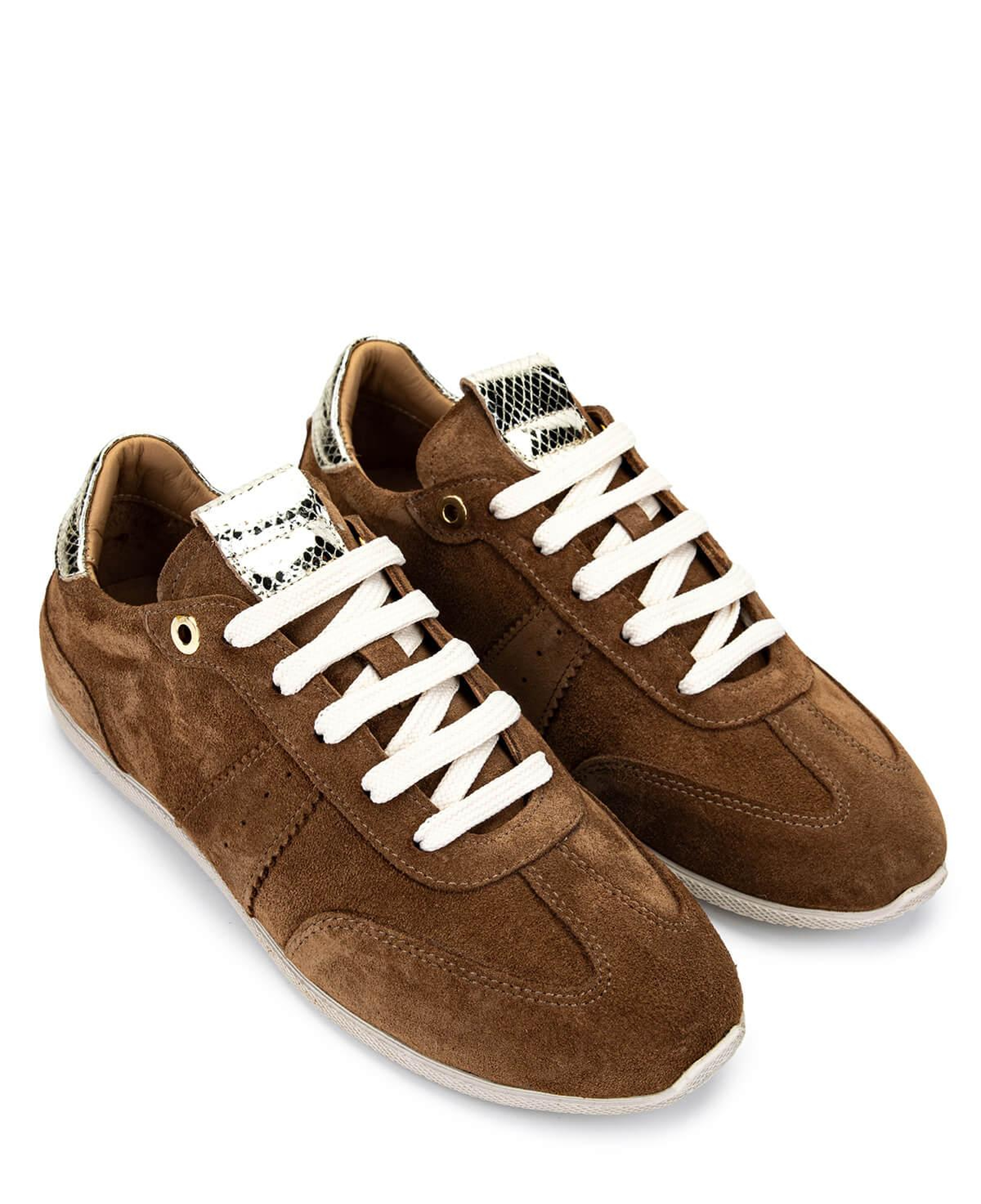 Tamer Tanca Kadın Hakiki Deri Tütün Süet Sneakers & Spor Ayakkabı