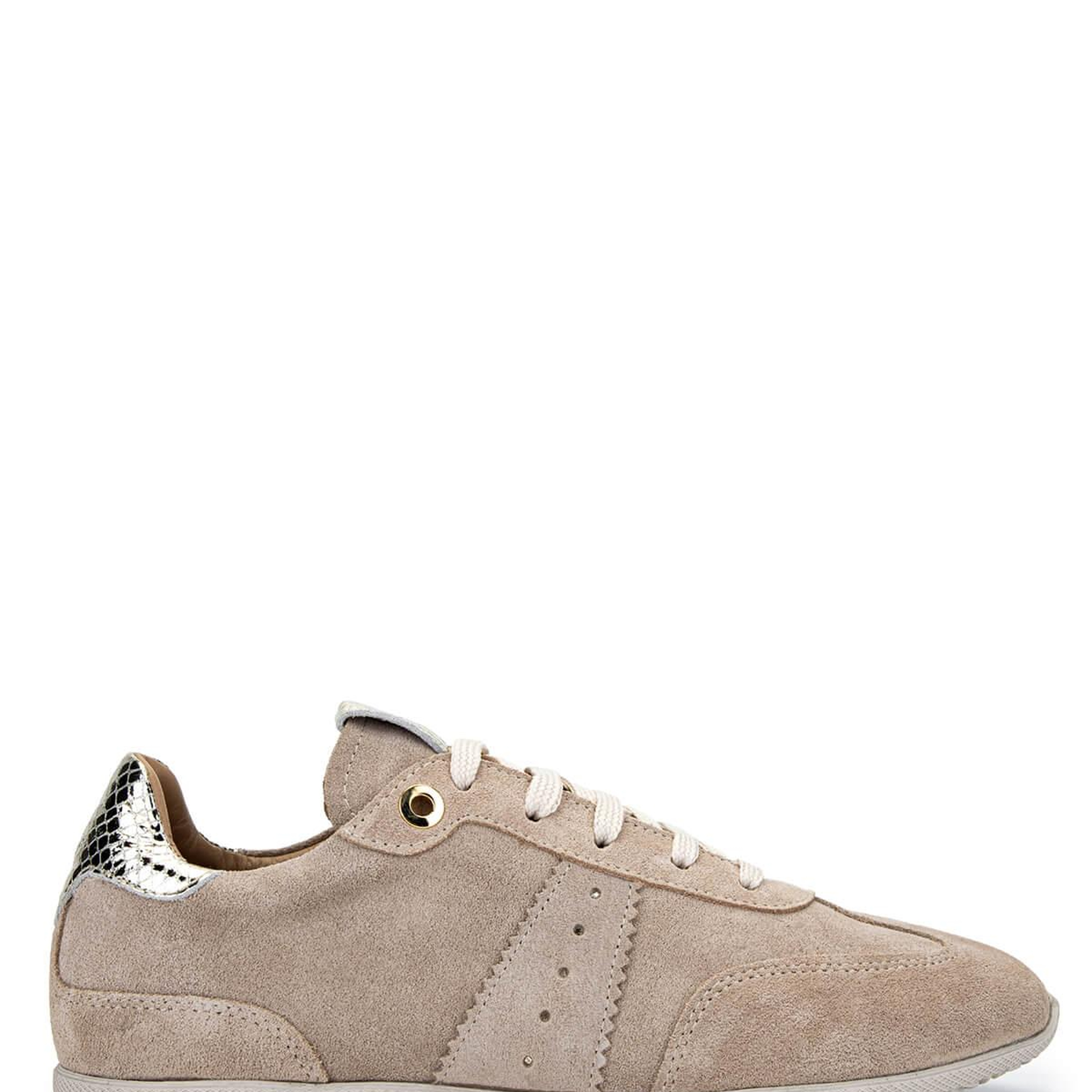 Tamer Tanca Kadın Hakiki Deri Bej Süet Sneakers & Spor Ayakkabı