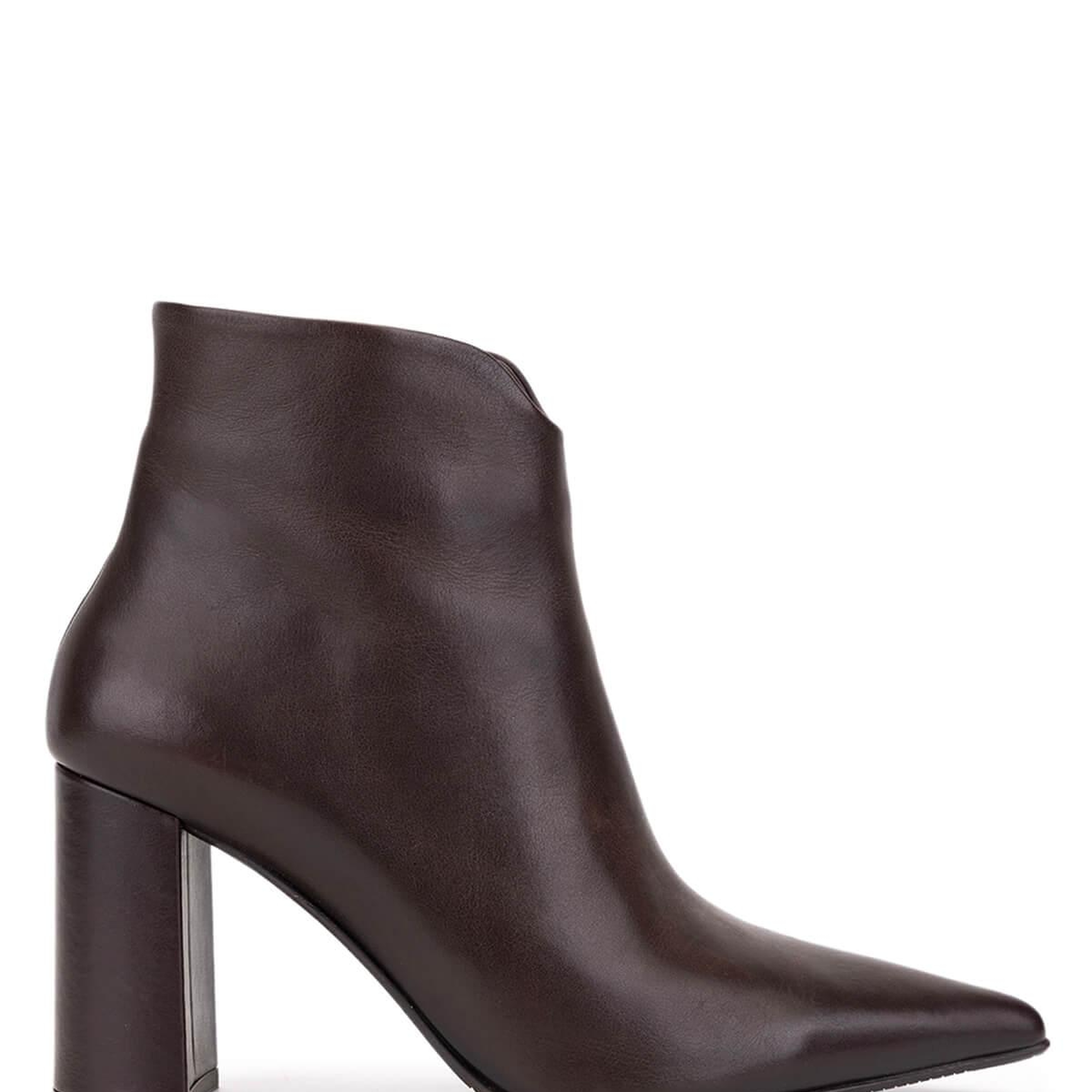 Tamer Tanca Kadın Hakiki Deri Kahverengi Topuklu Bot