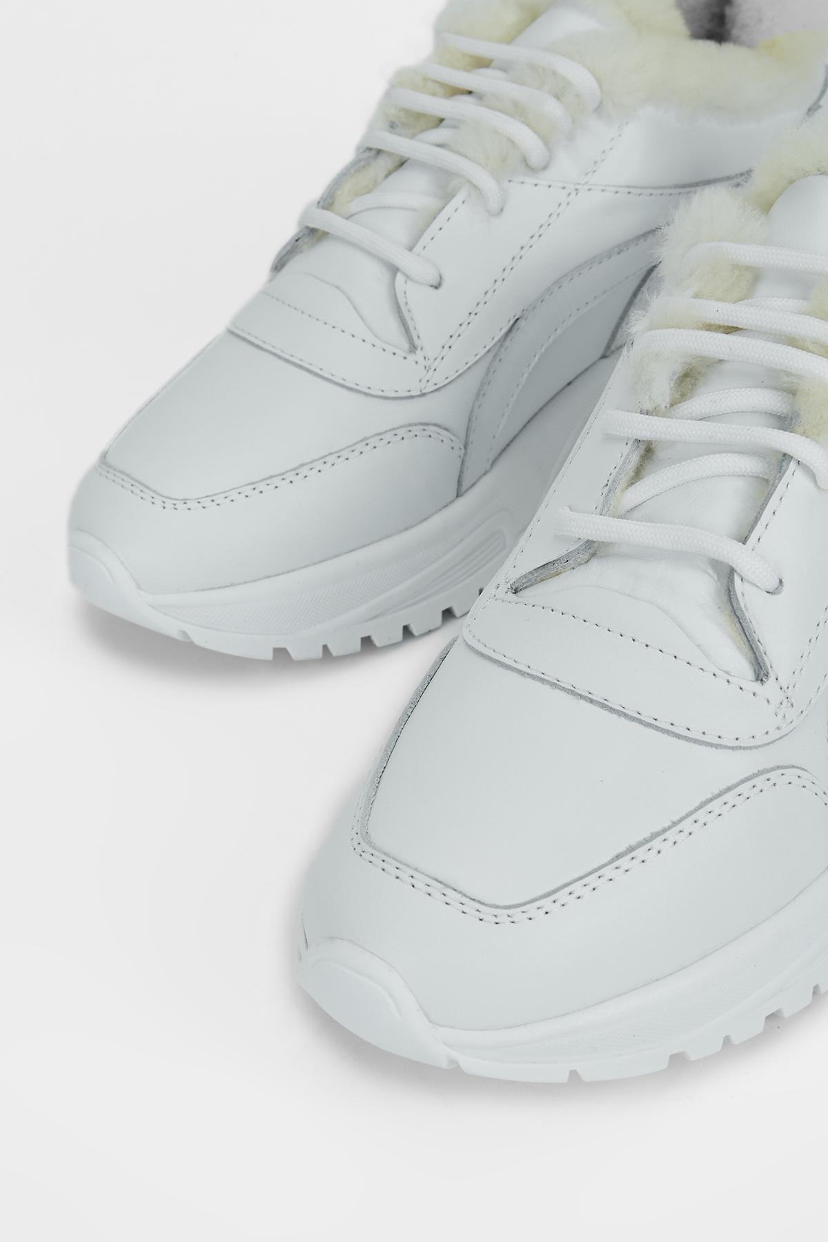 Valmenti Kadın Hakiki Deri Beyaz Sneakers & Spor Ayakkabı