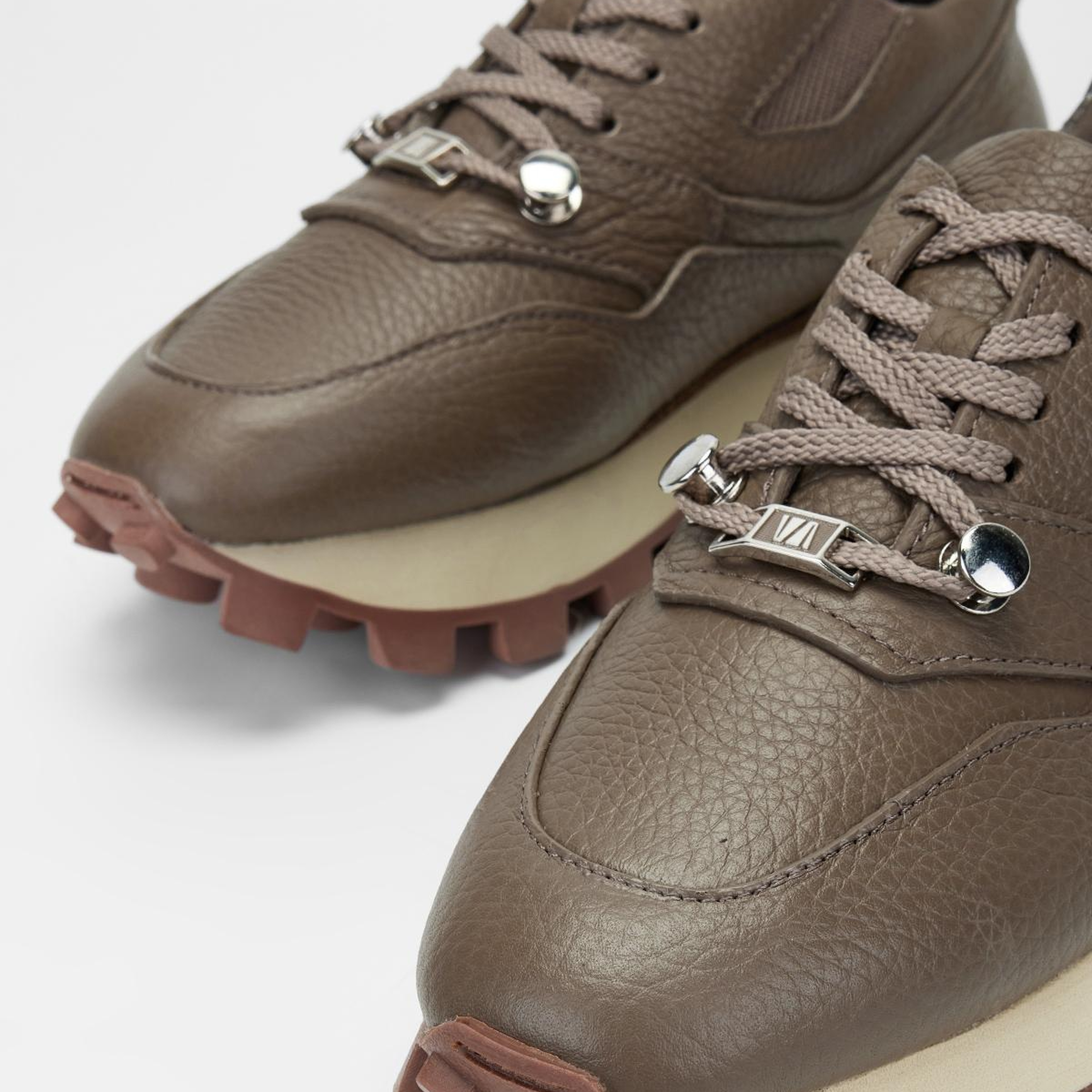 Valmenti Kadın Hakiki Deri Vizon Floter Sneakers & Spor Ayakkabı