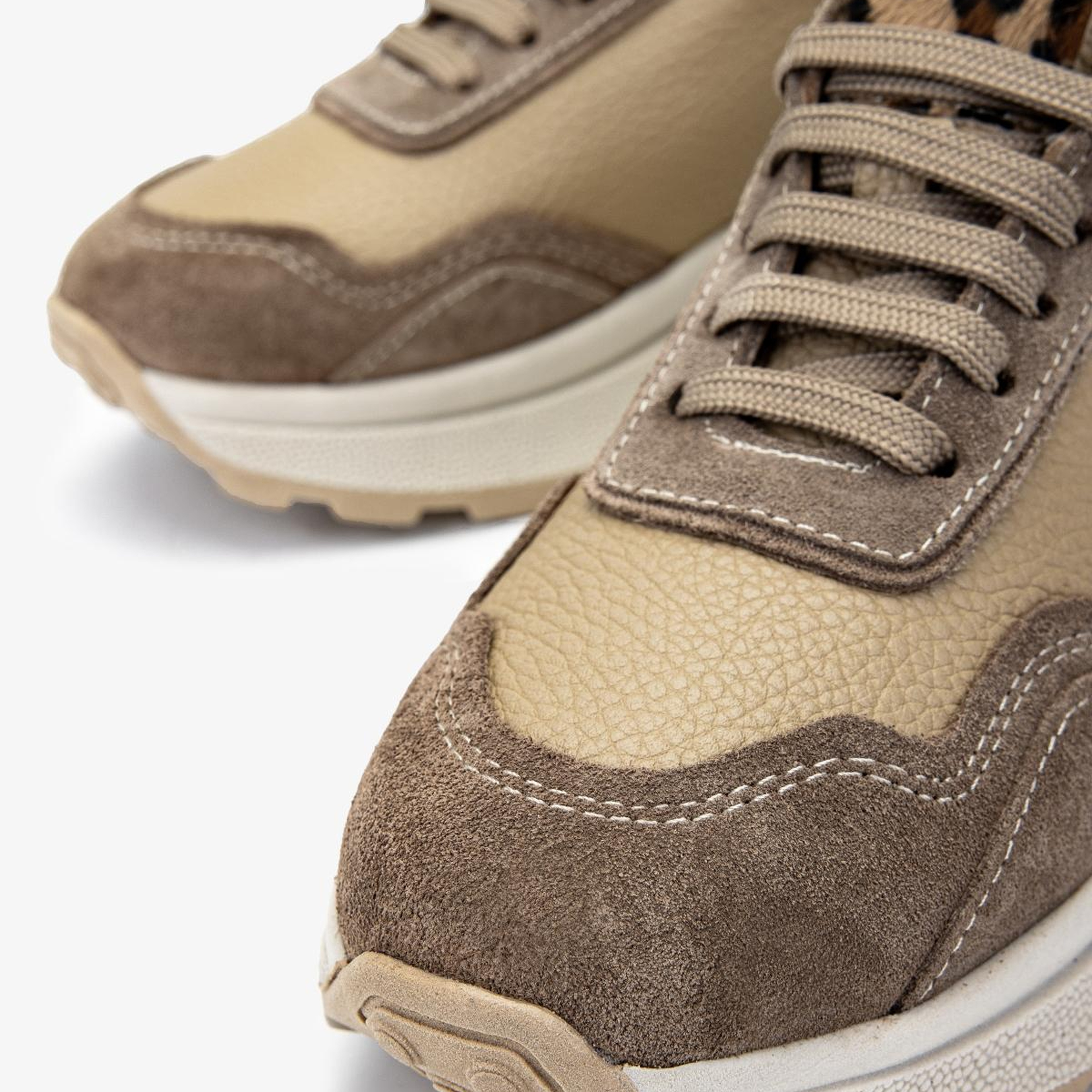 Valmenti Kadın Hakiki Deri Vizon Floter Sneakers & Spor Ayakkabı