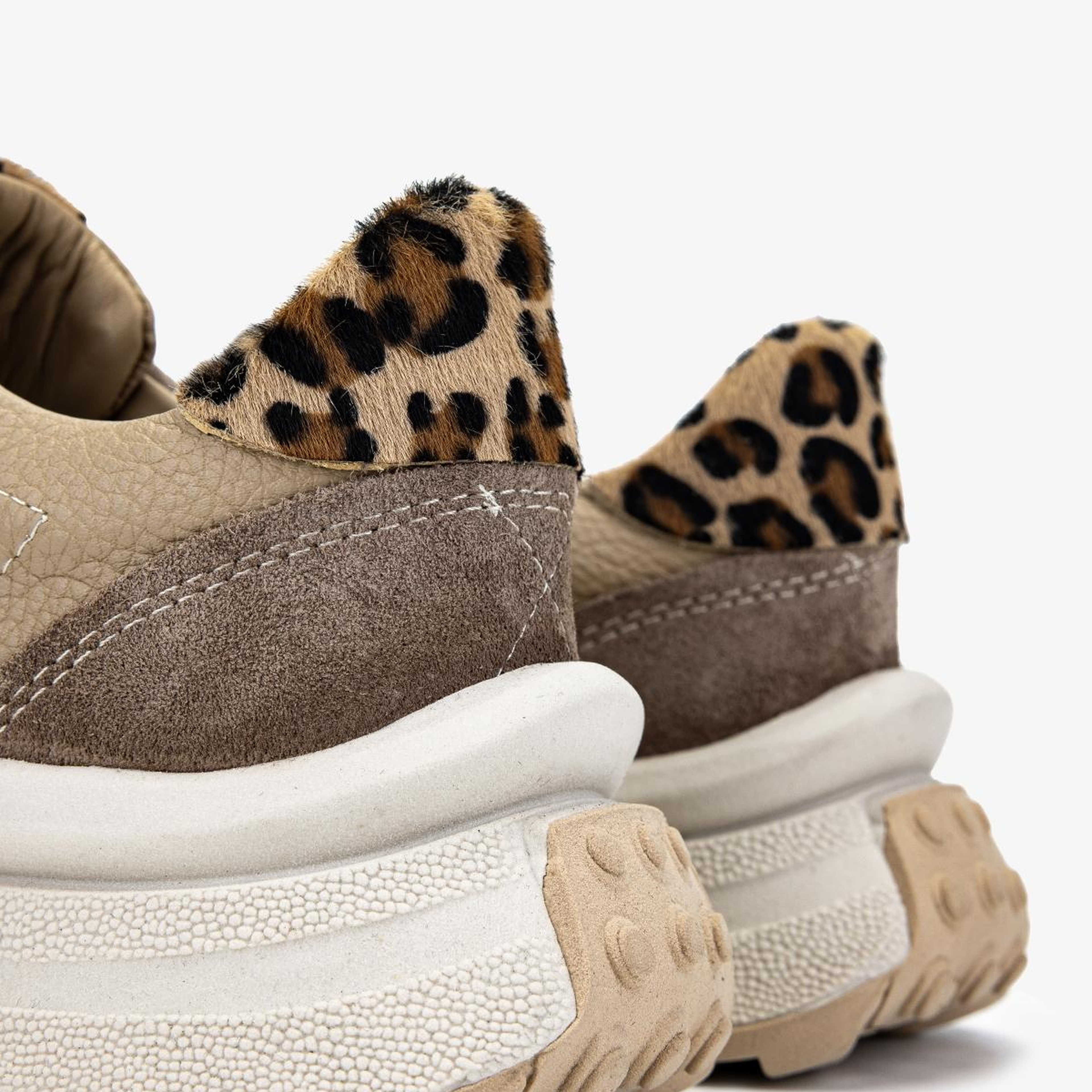 Valmenti Kadın Hakiki Deri Vizon Floter Sneakers & Spor Ayakkabı