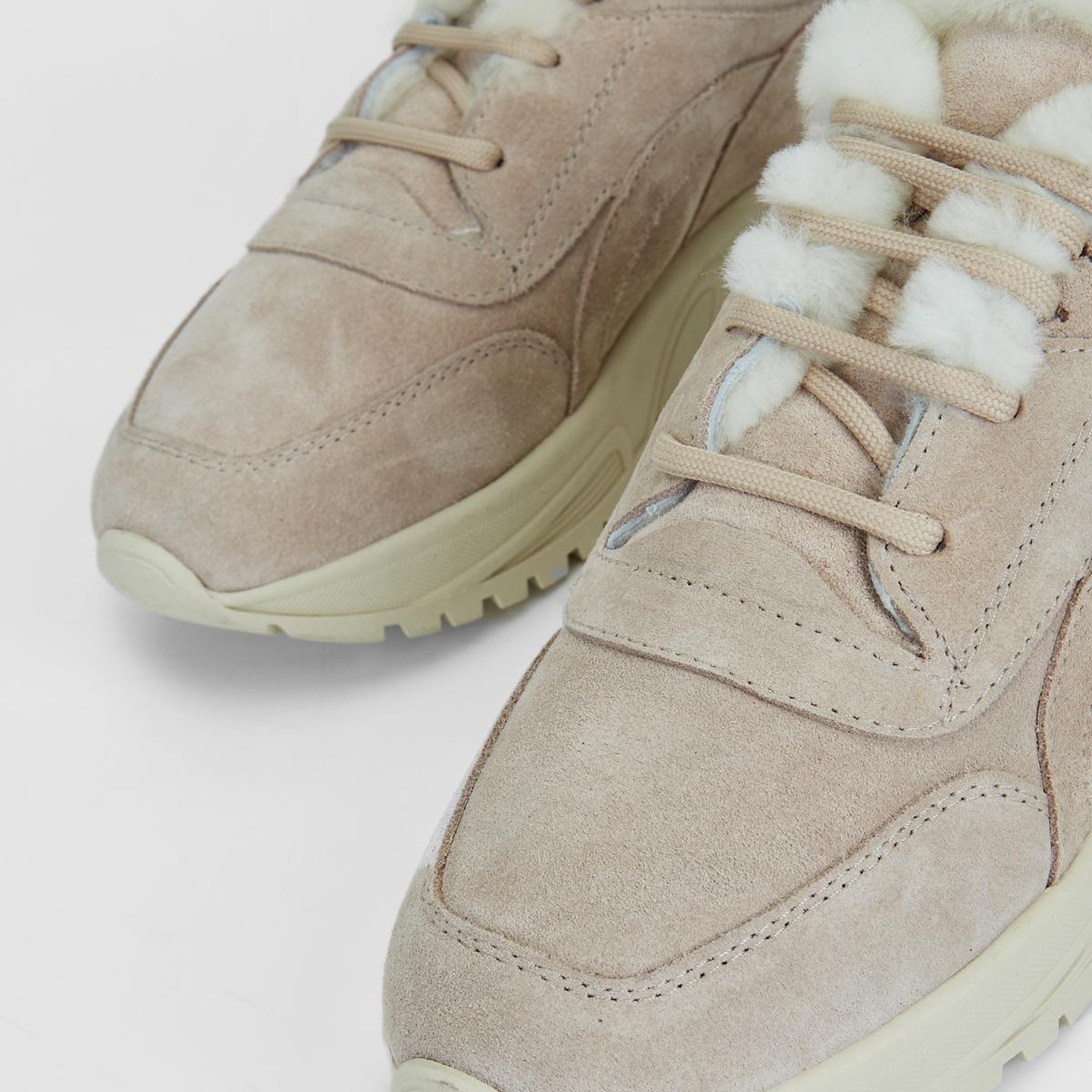 Valmenti Kadın Hakiki Deri Vizon Süet Sneakers & Spor Ayakkabı