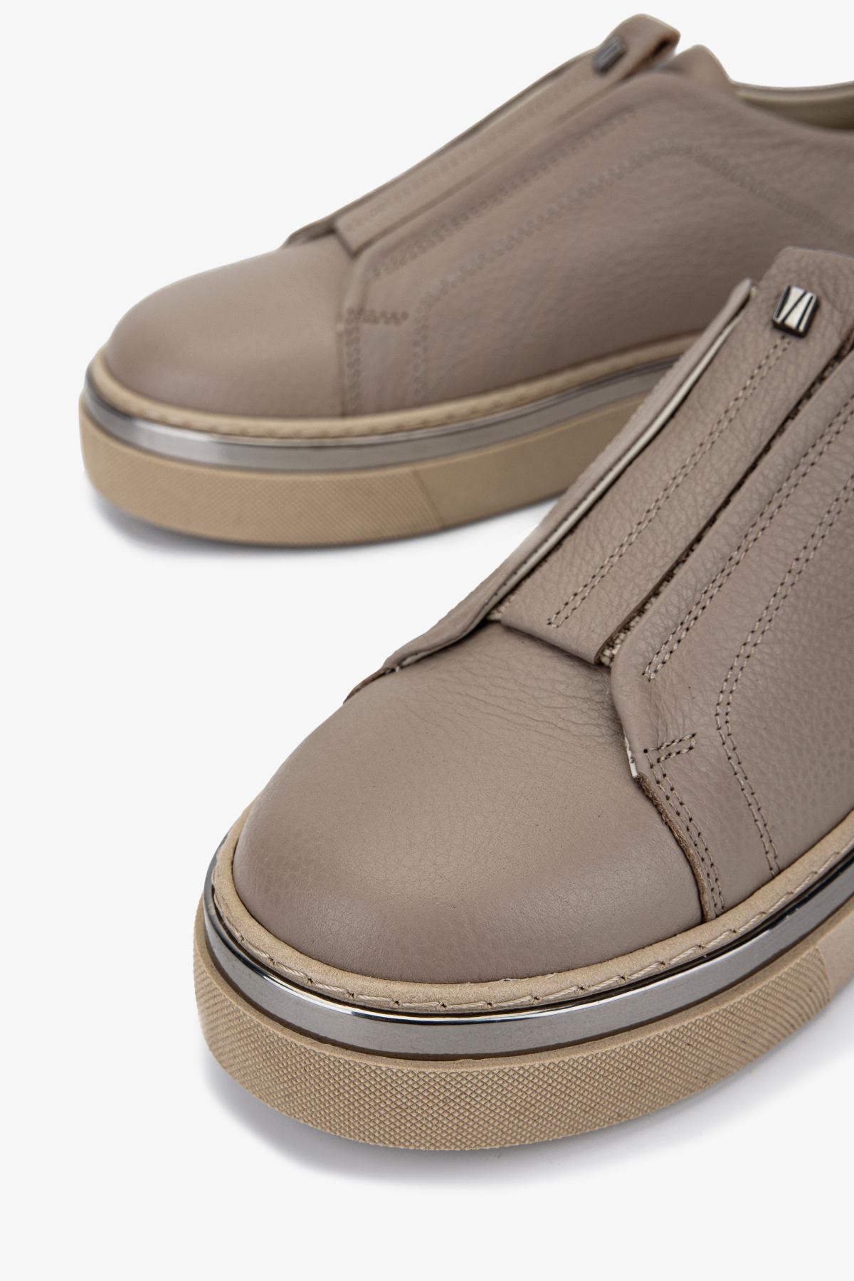 Valmenti Kadın Hakiki Deri Vizon Floter Sneakers & Spor Ayakkabı