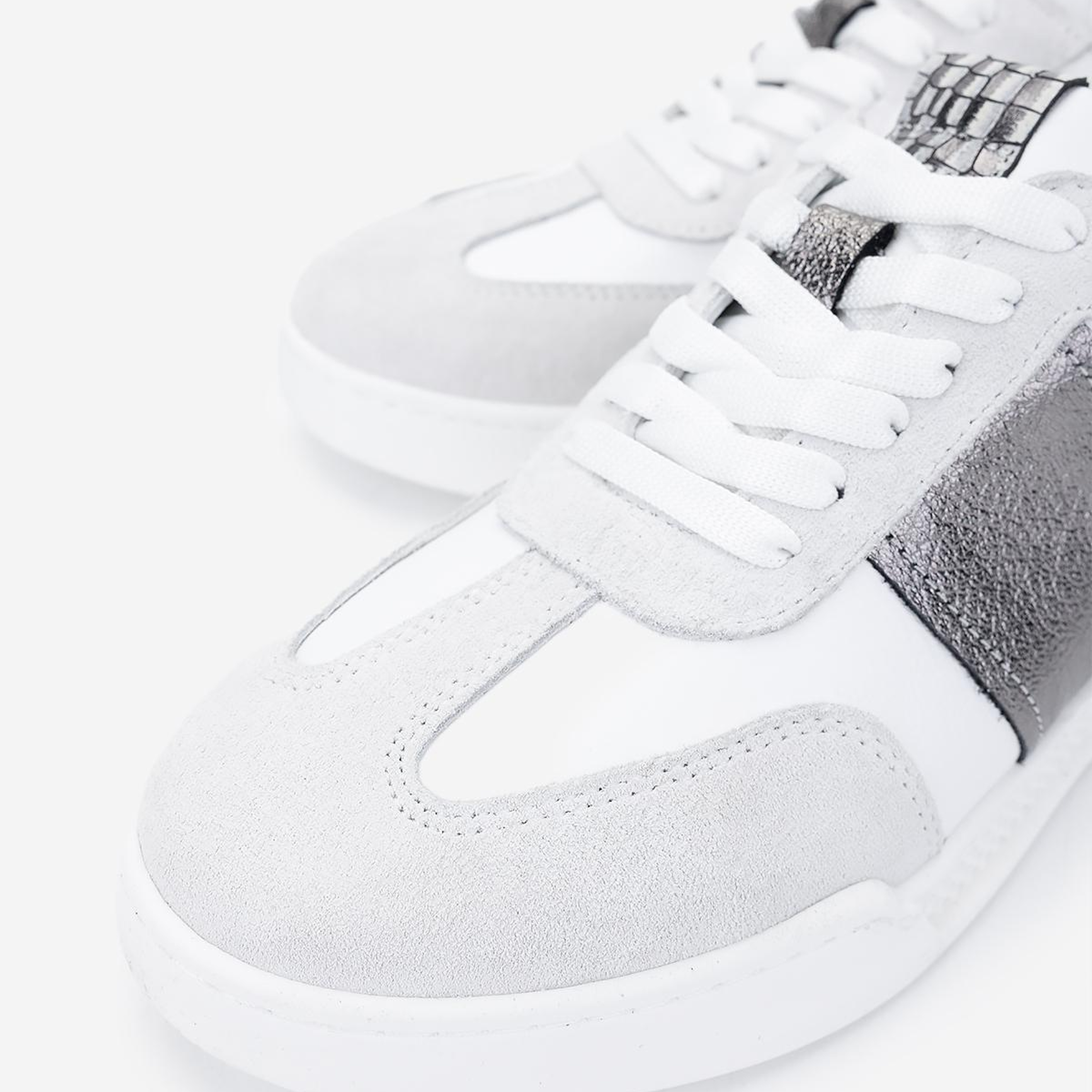 Valmenti Kadın Hakiki Deri Beyaz Sneakers & Spor Ayakkabı