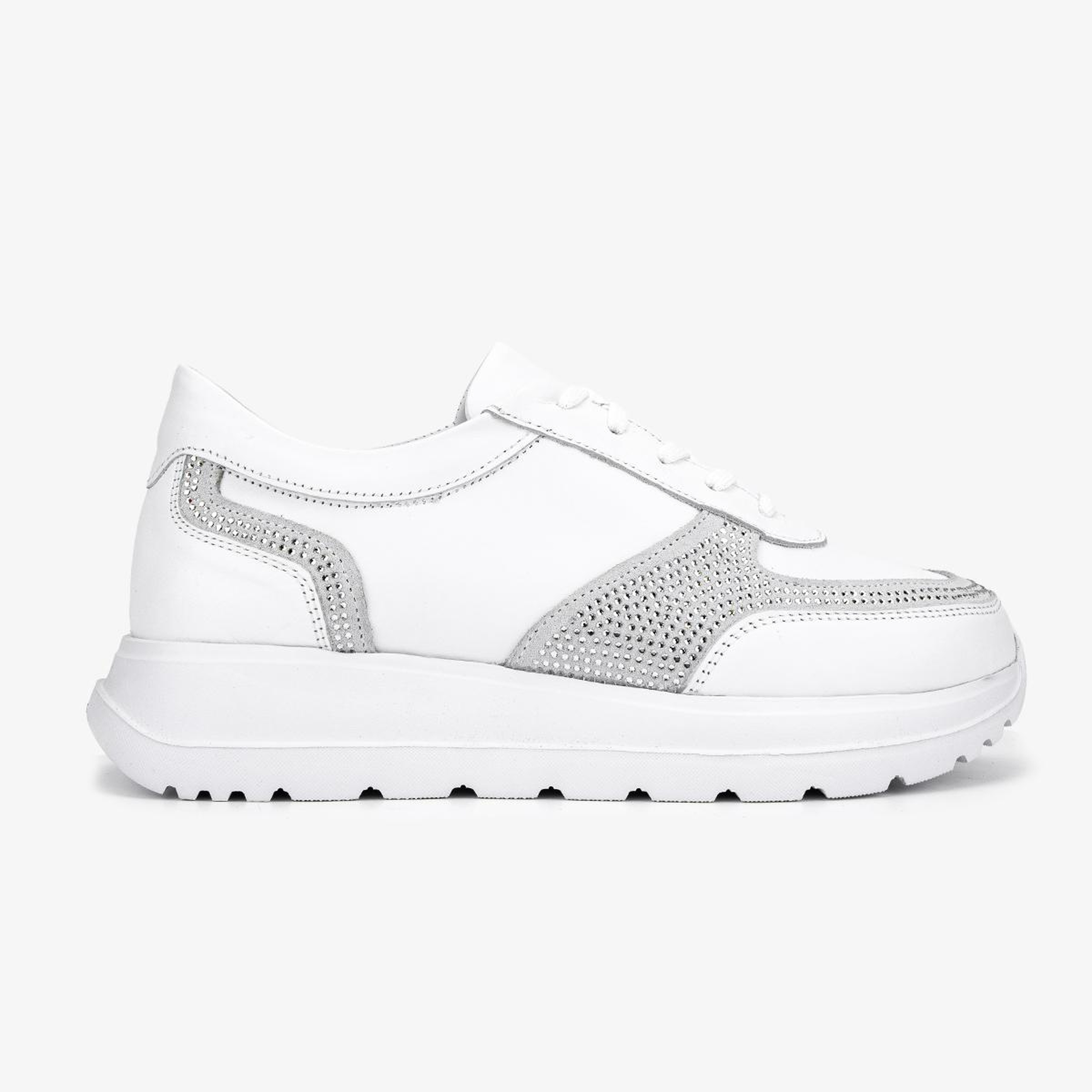 Valmenti Kadın Hakiki Deri Beyaz Sneakers & Spor Ayakkabı