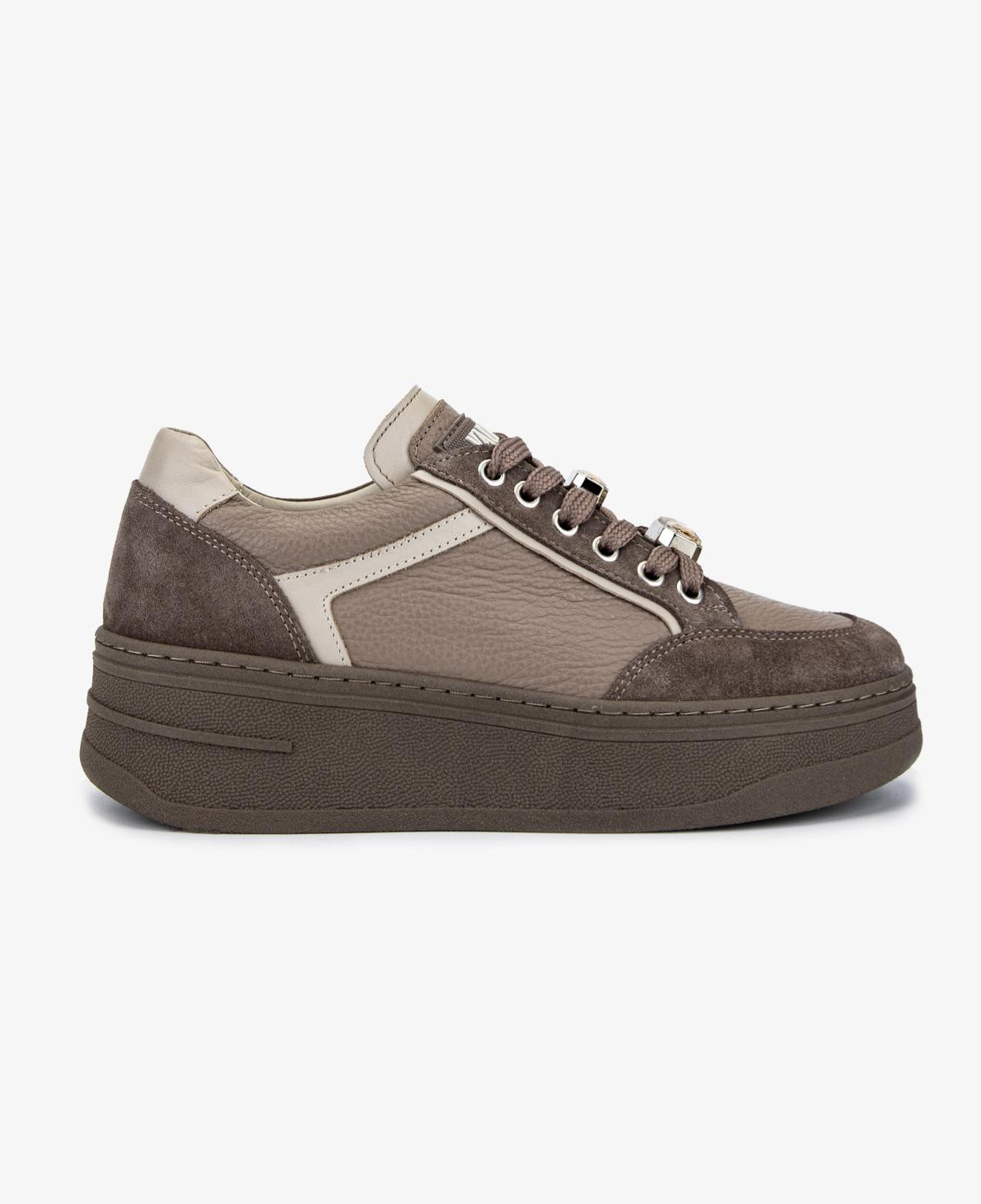 Valmenti Kadın Hakiki Deri Vizon Sneakers & Spor Ayakkabı