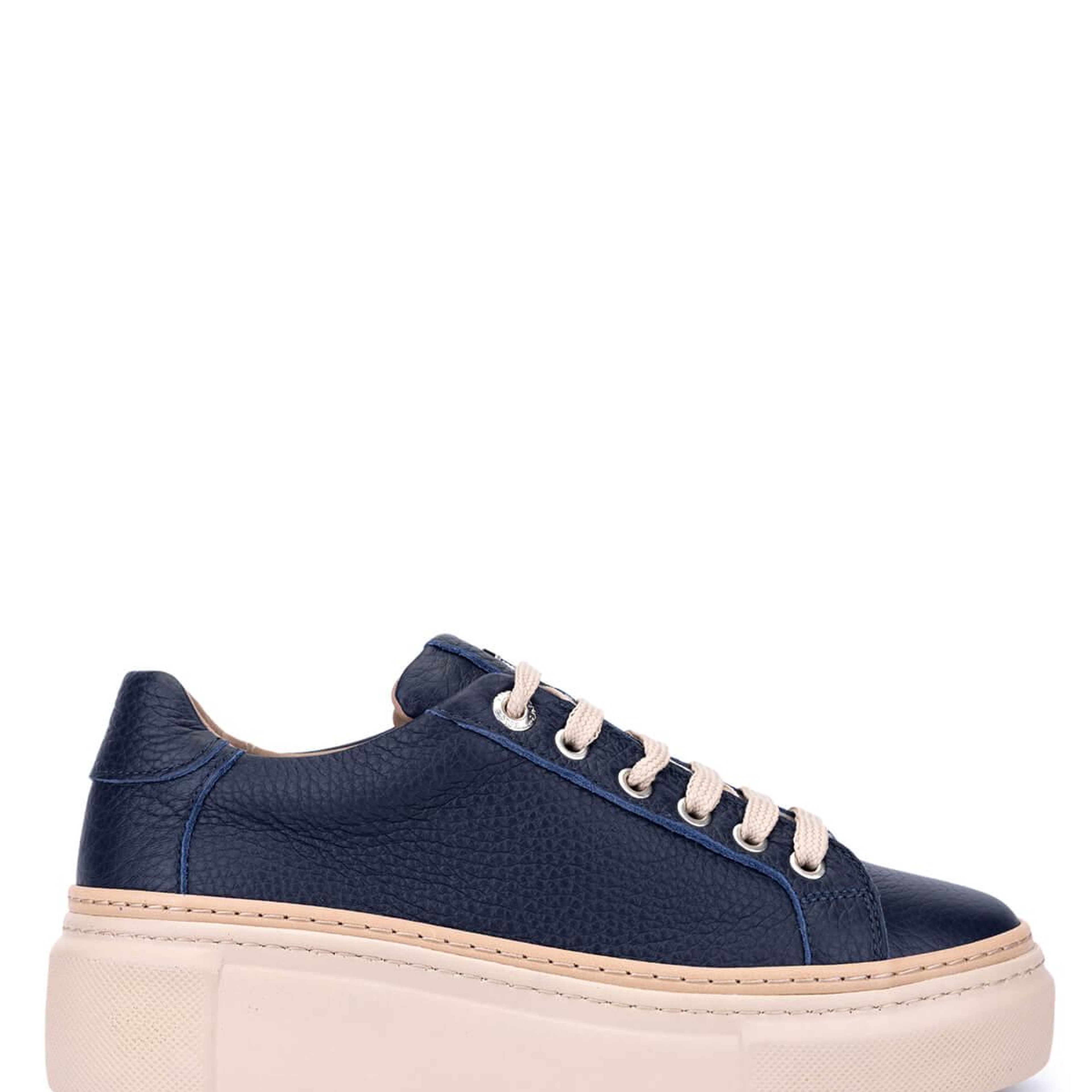 Tamer Tanca Kadın Hakiki Deri Lacivert Sneakers & Spor Ayakkabı