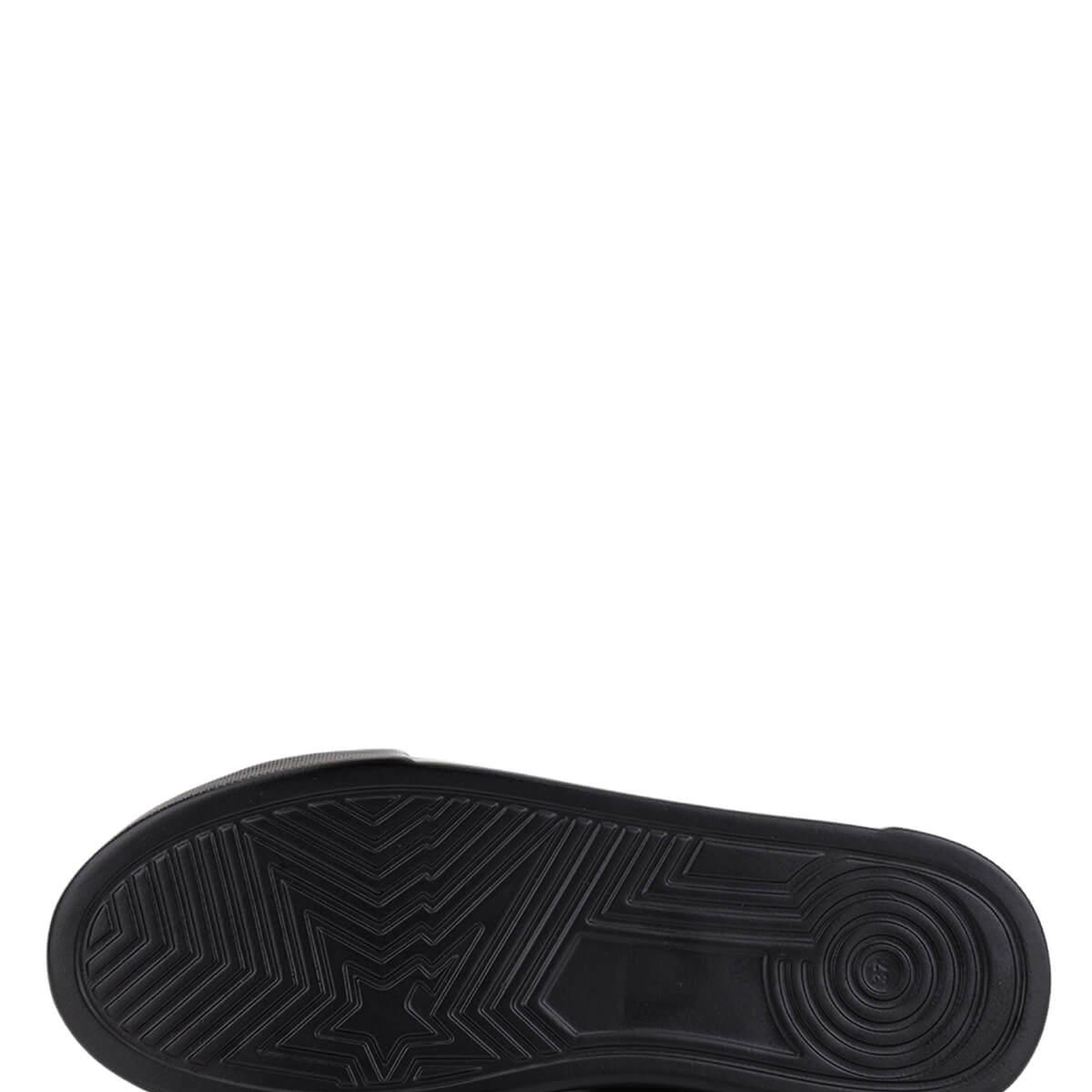 Tamer Tanca Kadın Hakiki Deri Siyah Floter Sneakers & Spor Ayakkabı