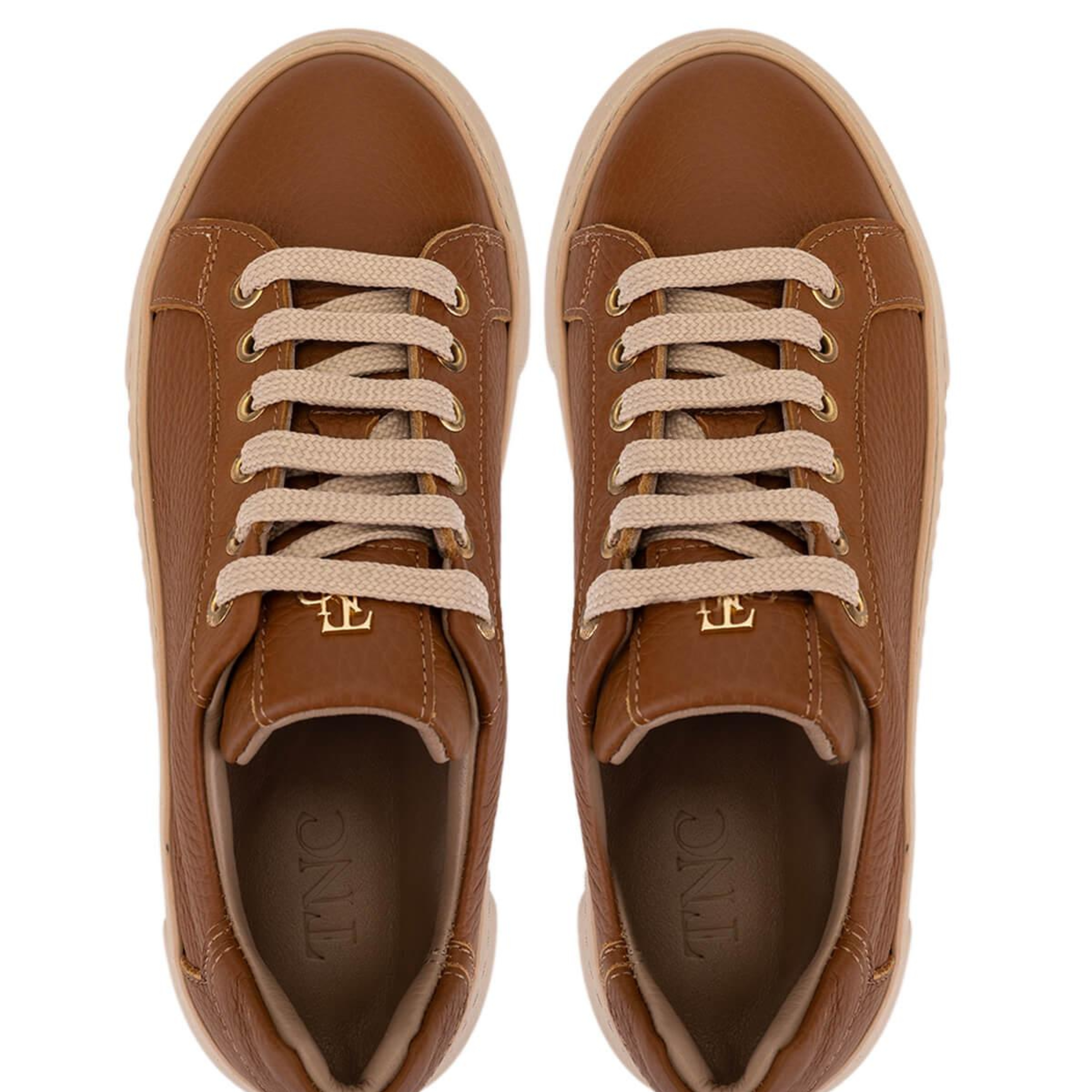 Tamer Tanca Kadın Hakiki Deri Taba Sneakers & Spor Ayakkabı