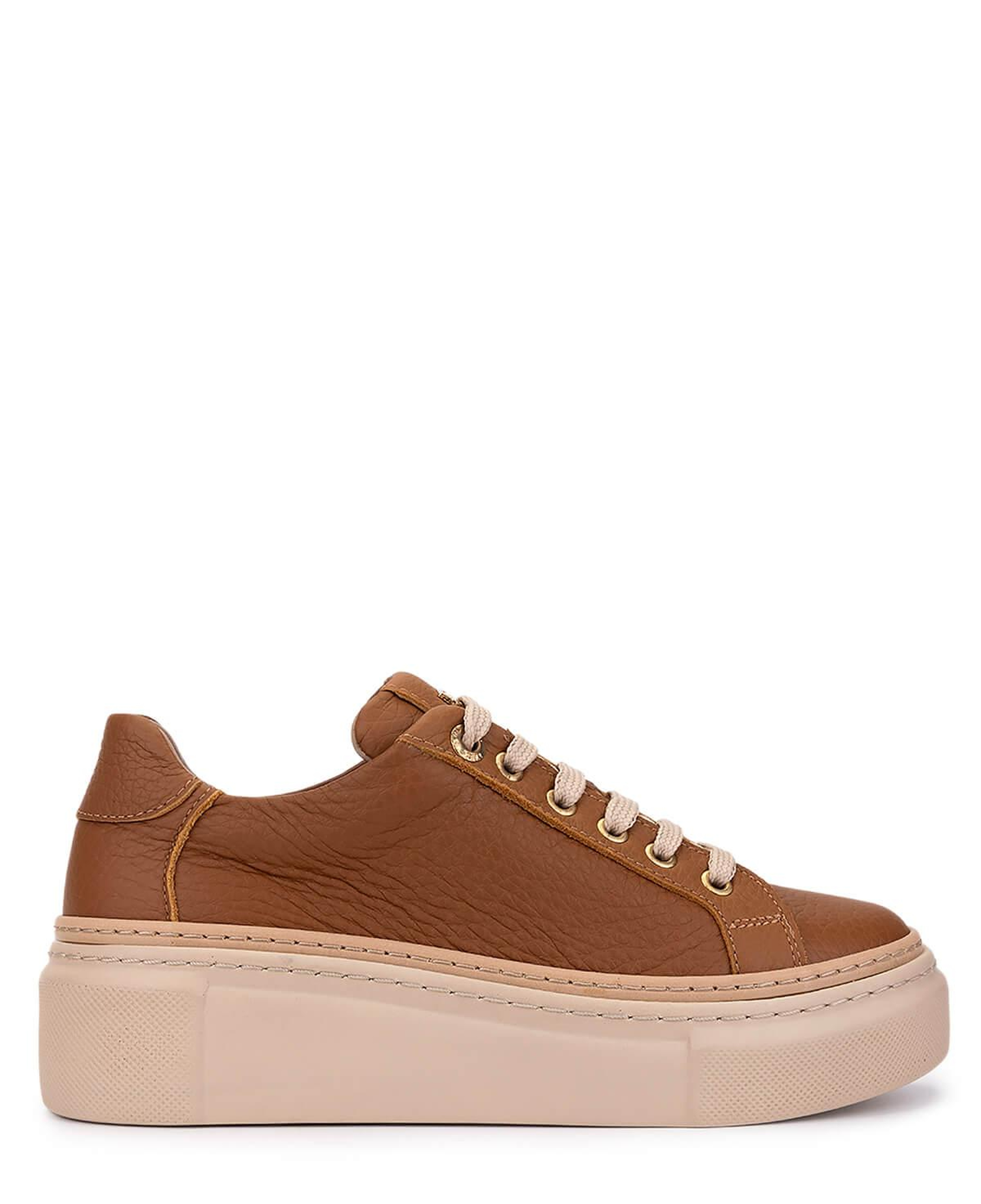 Tamer Tanca Kadın Hakiki Deri Taba Sneakers & Spor Ayakkabı