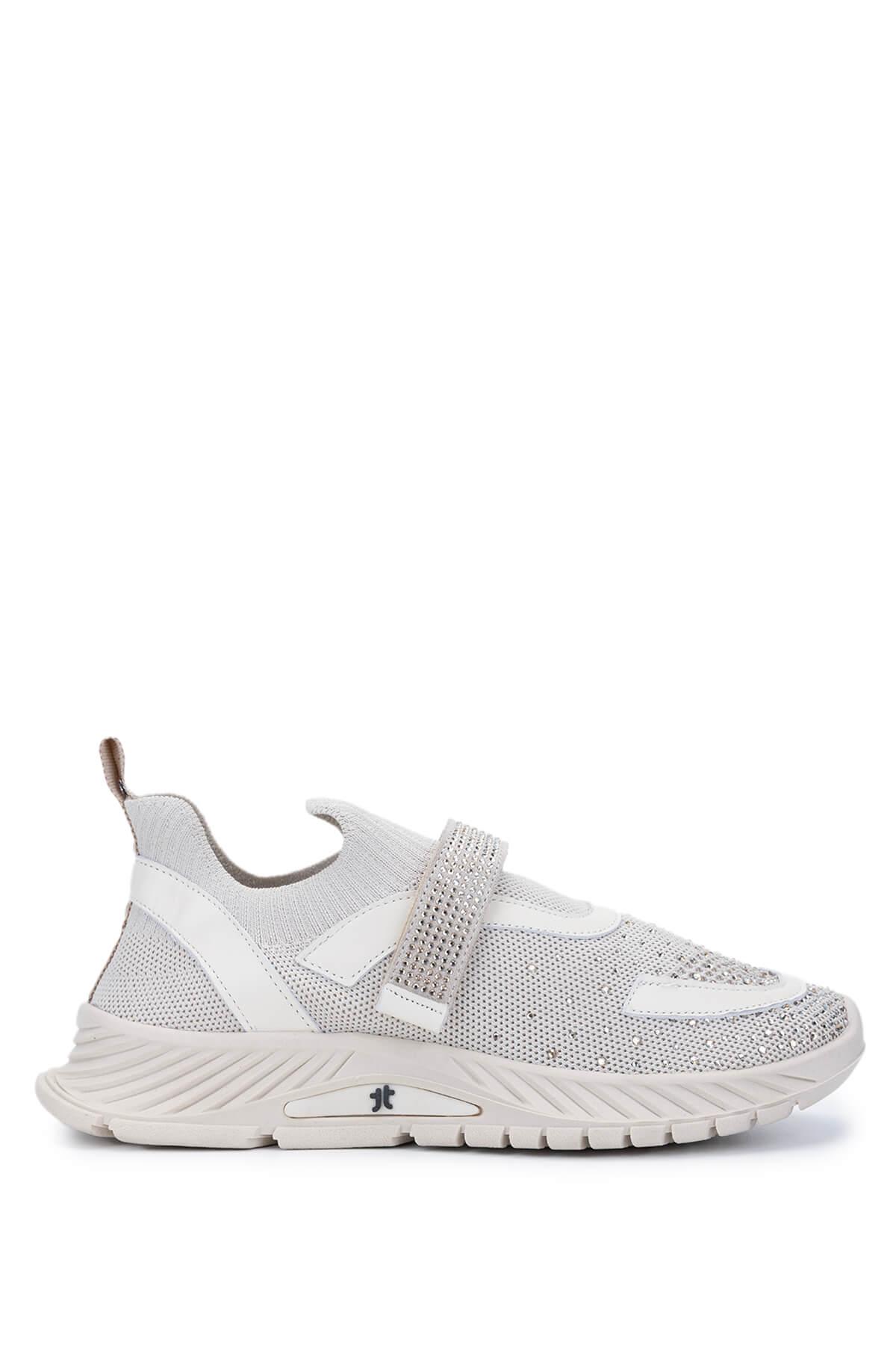 Tamer Tanca Kadın Tekstil Bej Sneakers & Spor Ayakkabı