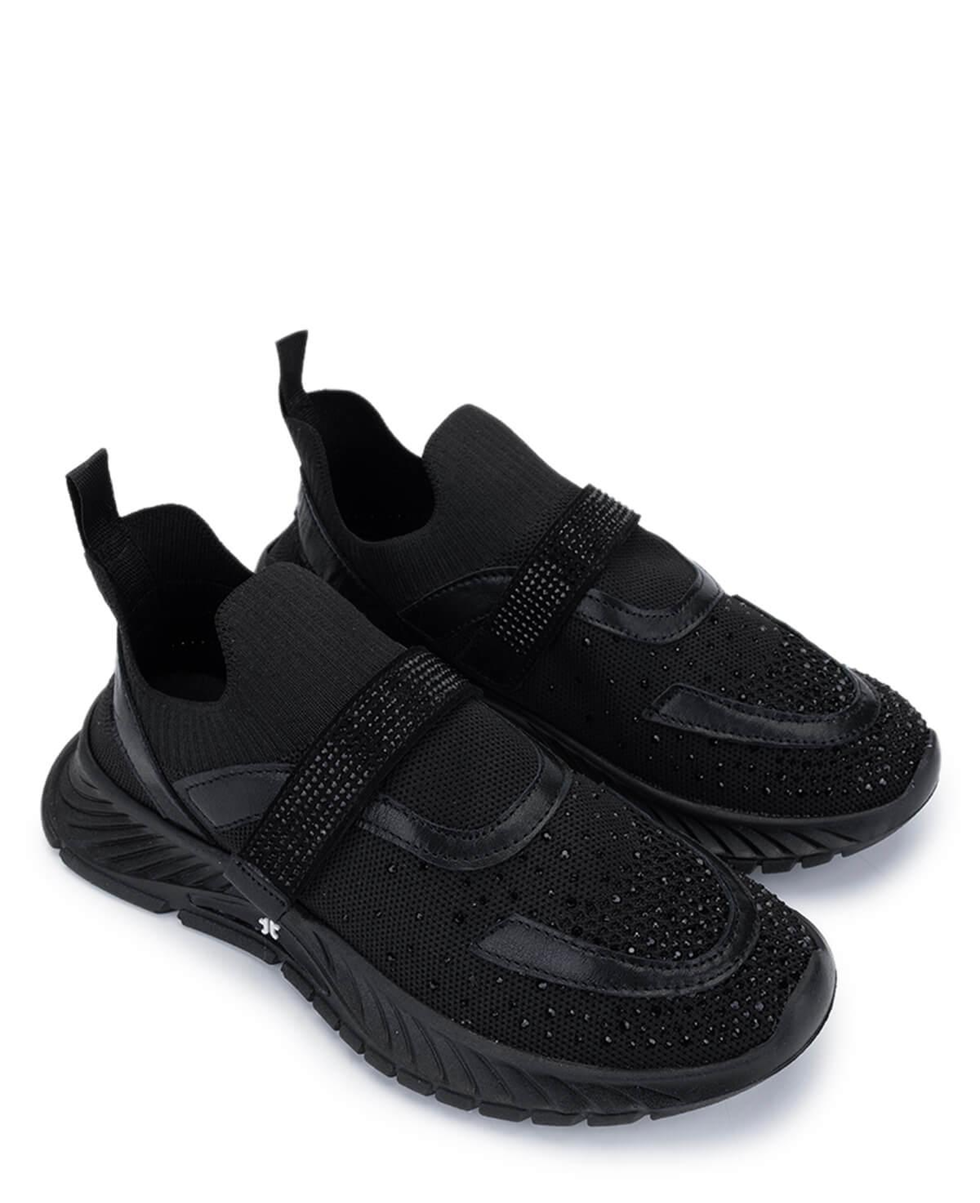 Tamer Tanca Kadın Tekstil Siyah Sneakers & Spor Ayakkabı