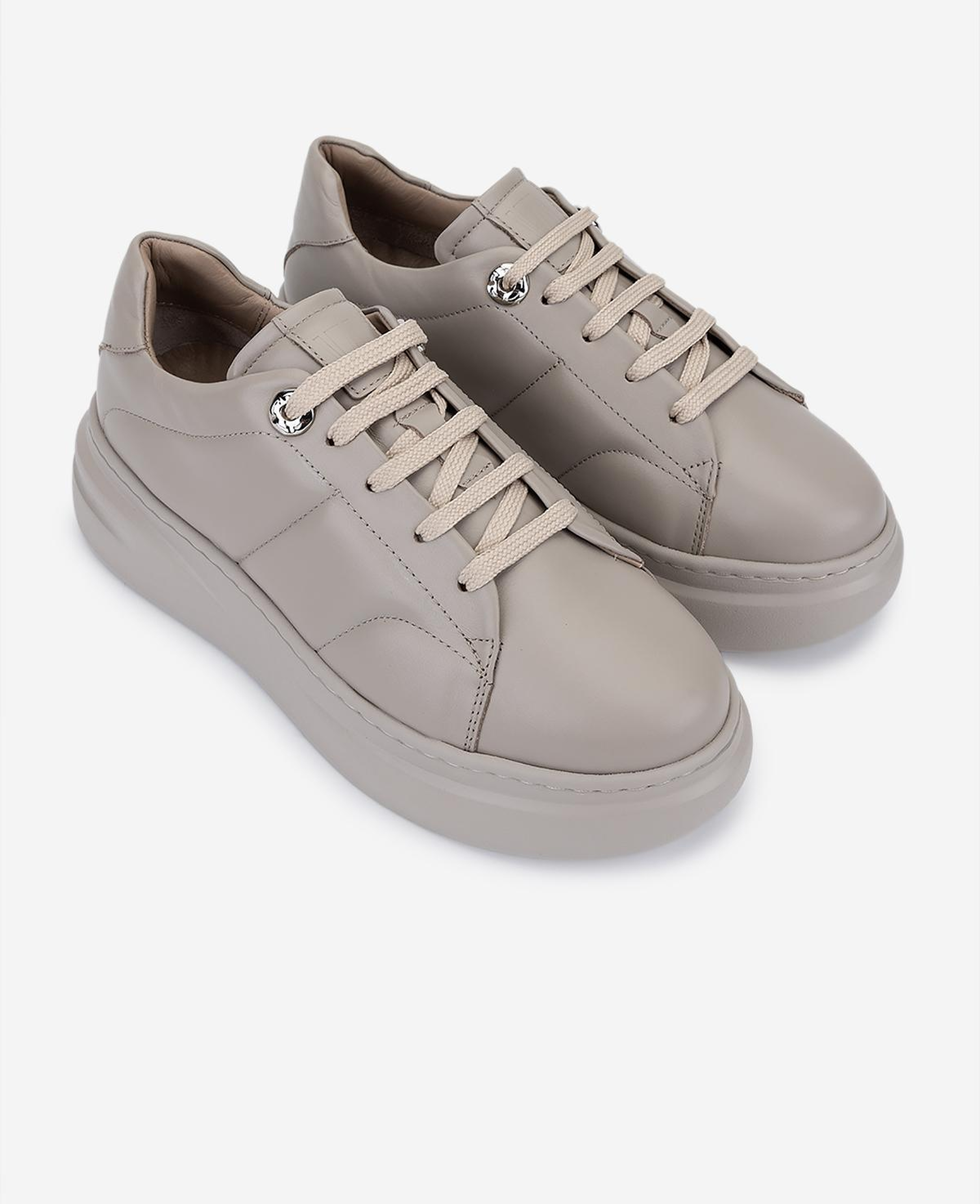 Valmenti Kadın Hakiki Deri Vizon Sneakers & Spor Ayakkabı