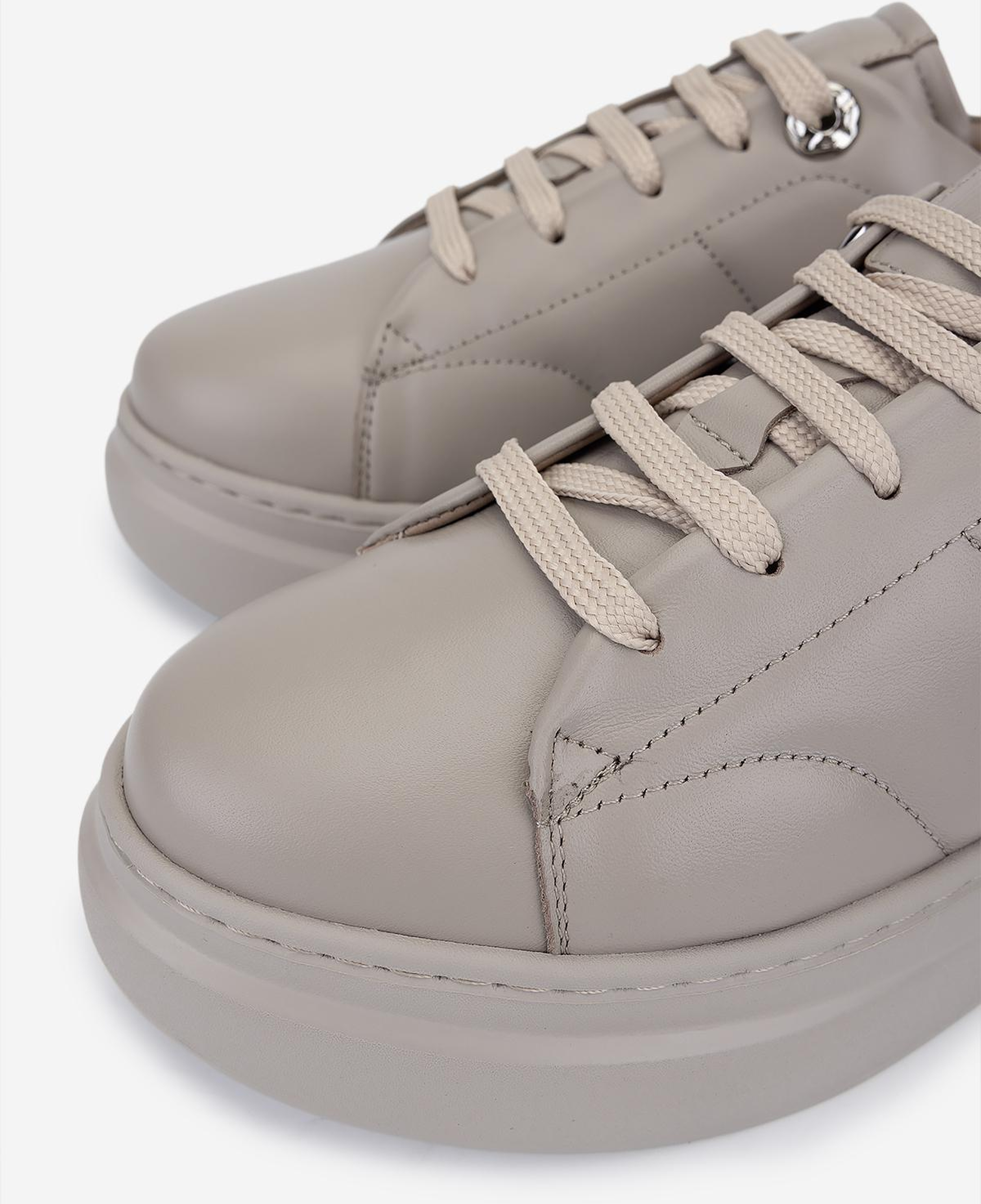 Valmenti Kadın Hakiki Deri Vizon Sneakers & Spor Ayakkabı