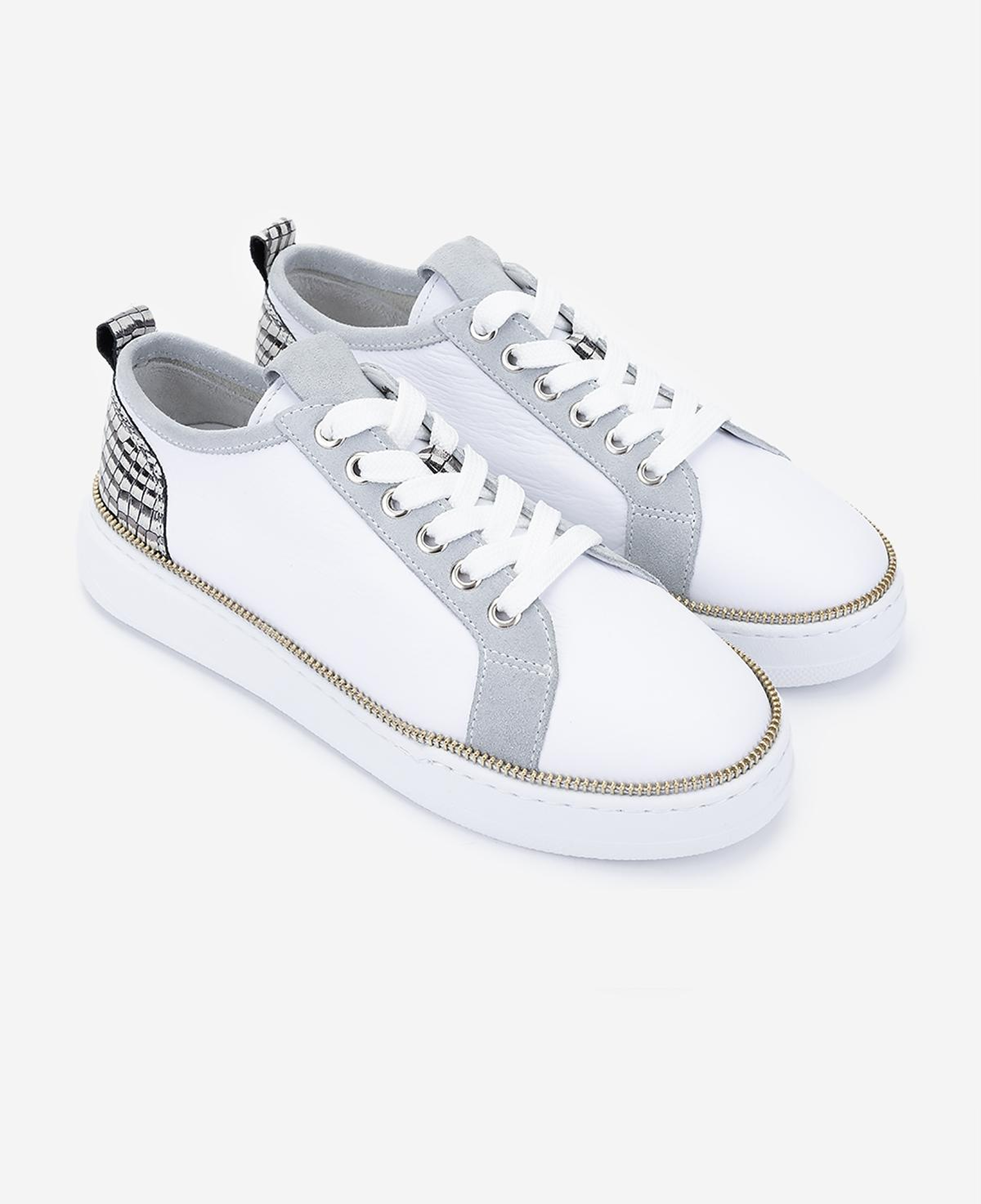 Valmenti Kadın Hakiki Deri Beyaz Sneakers & Spor Ayakkabı