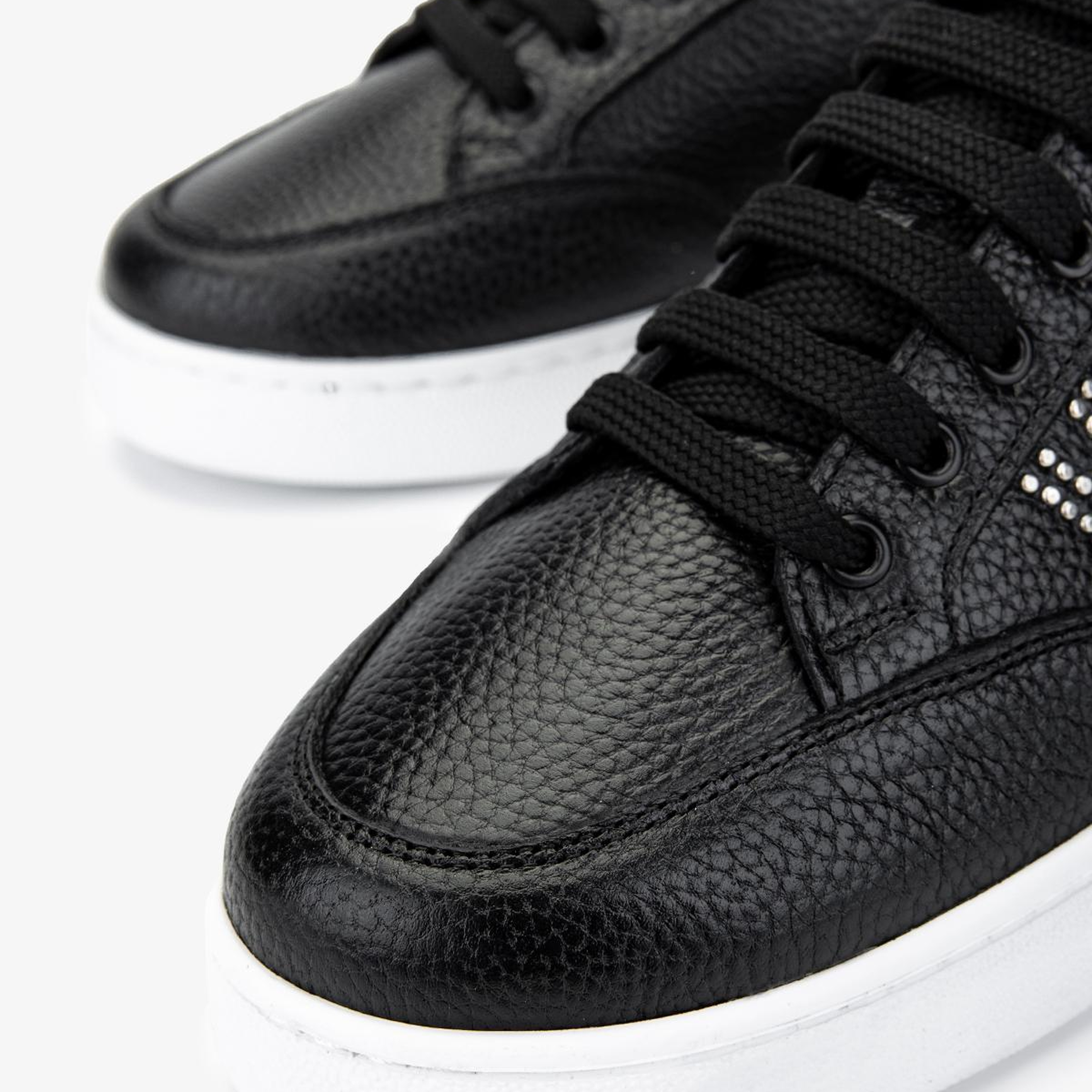 Valmenti Kadın Hakiki Deri Siyah Floter Sneakers & Spor Ayakkabı