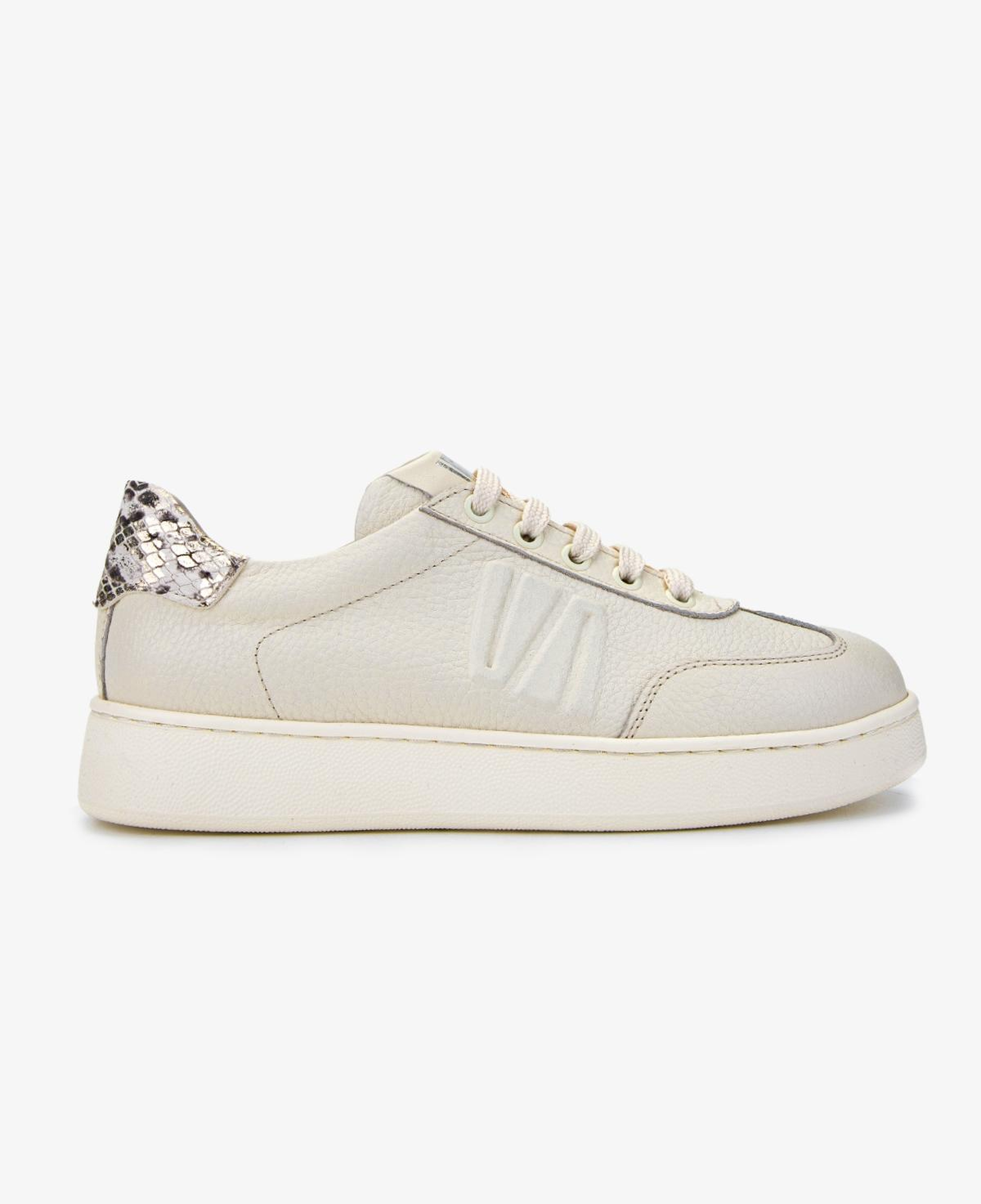 Valmenti Kadın Hakiki Deri Bej Floter Sneakers & Spor Ayakkabı