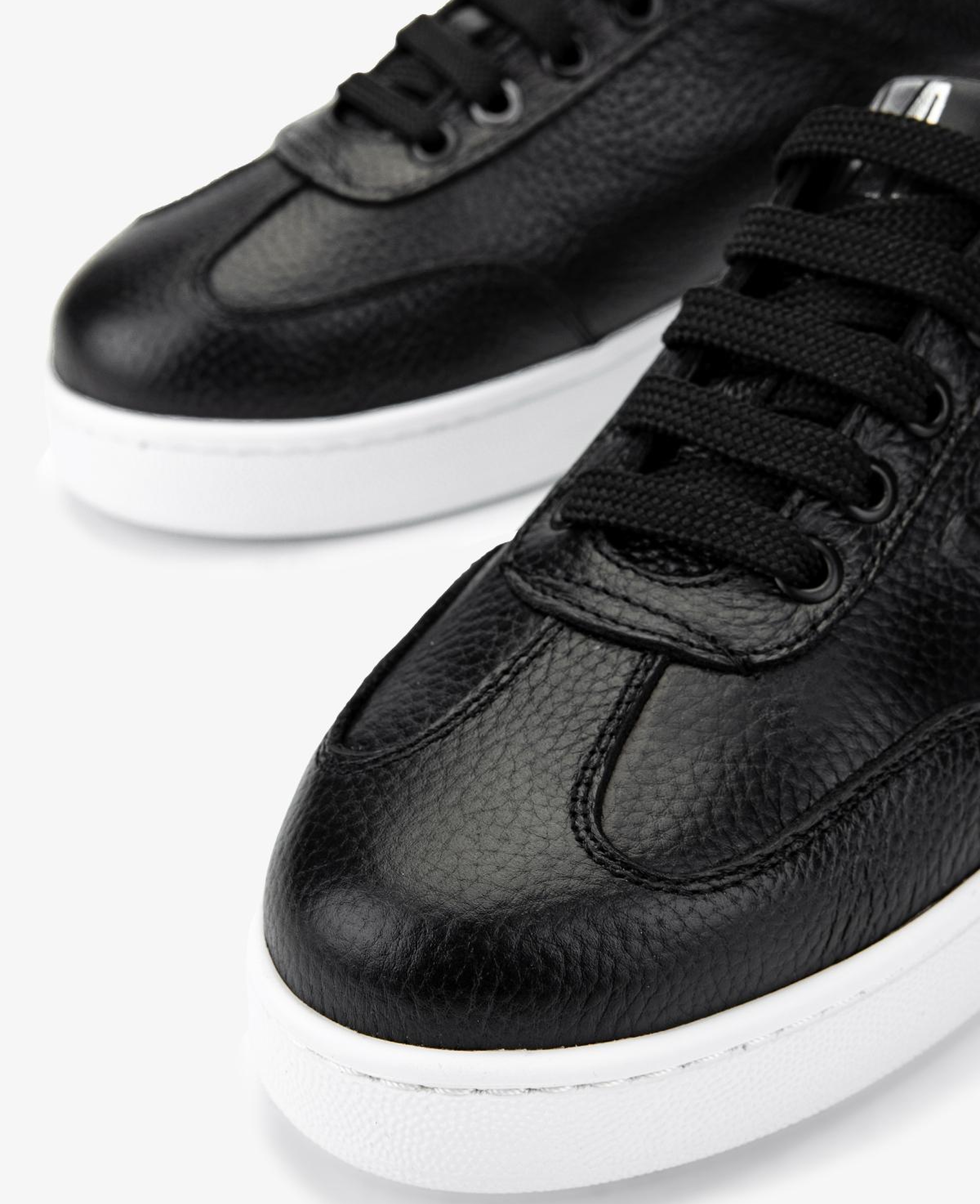 Valmenti Kadın Hakiki Deri Siyah Floter Sneakers & Spor Ayakkabı