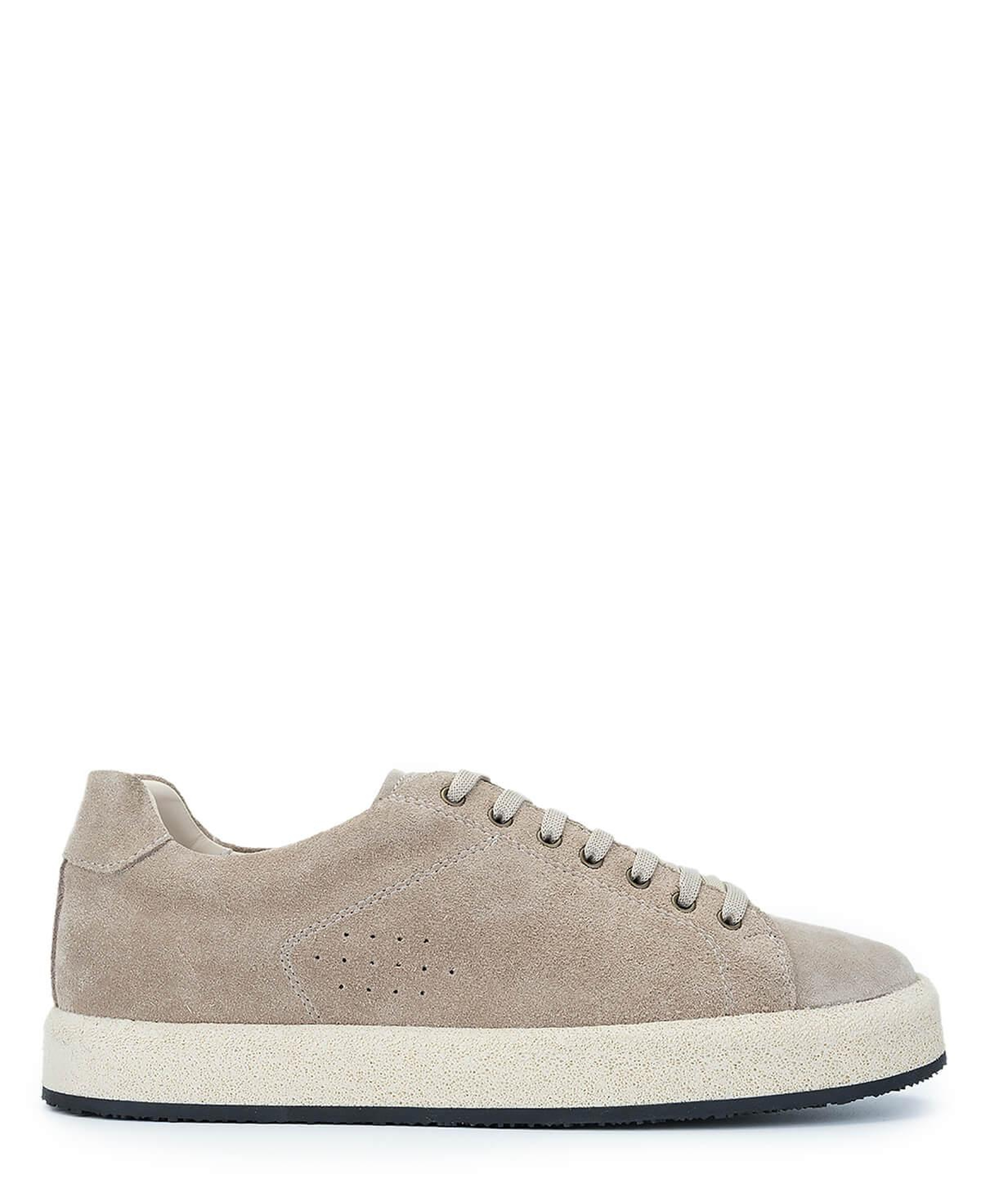 Tamer Tanca Erkek Hakiki Deri Bej Süet Sneakers & Spor Ayakkabı