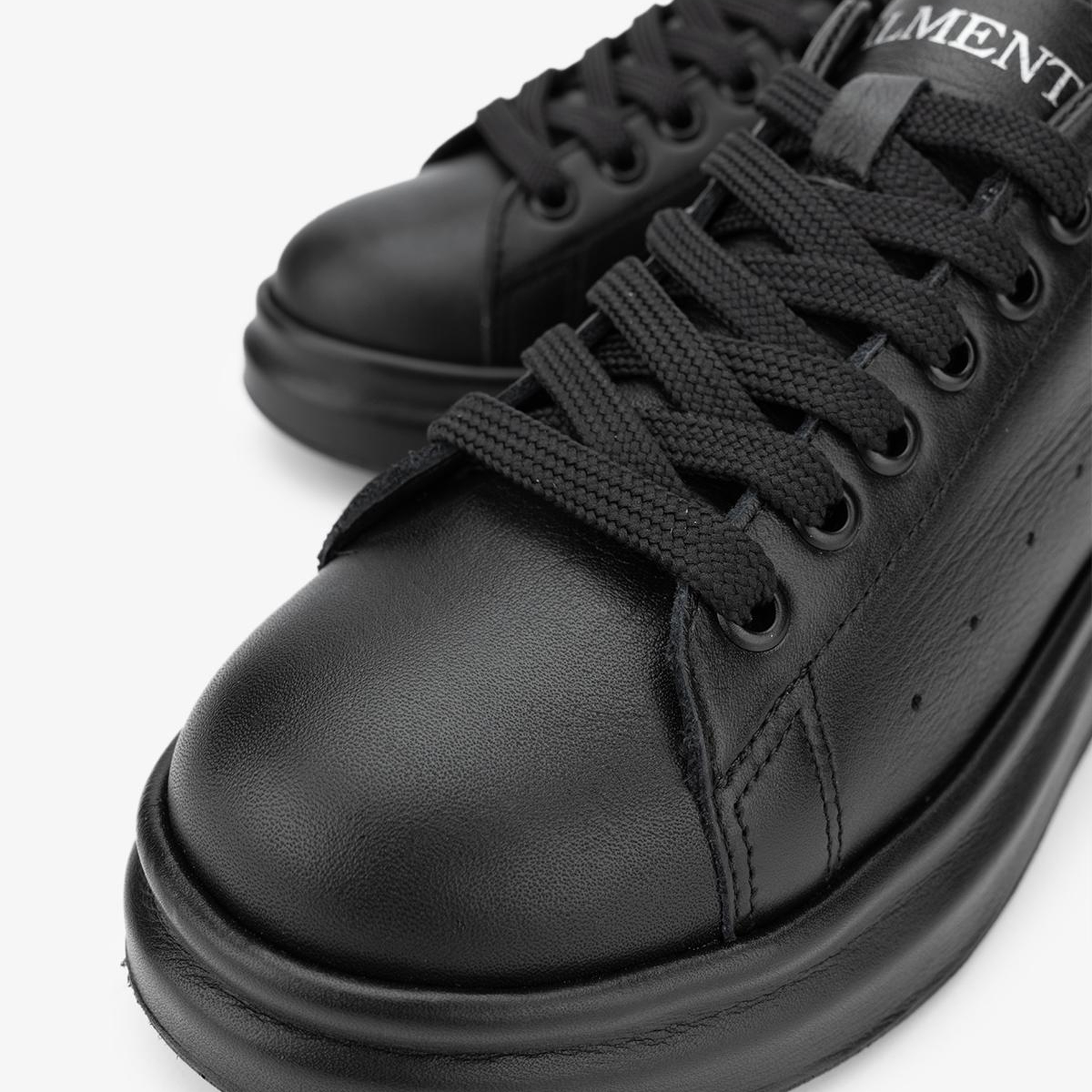 Valmenti Kadın Hakiki Deri Siyah Sneakers & Spor Ayakkabı