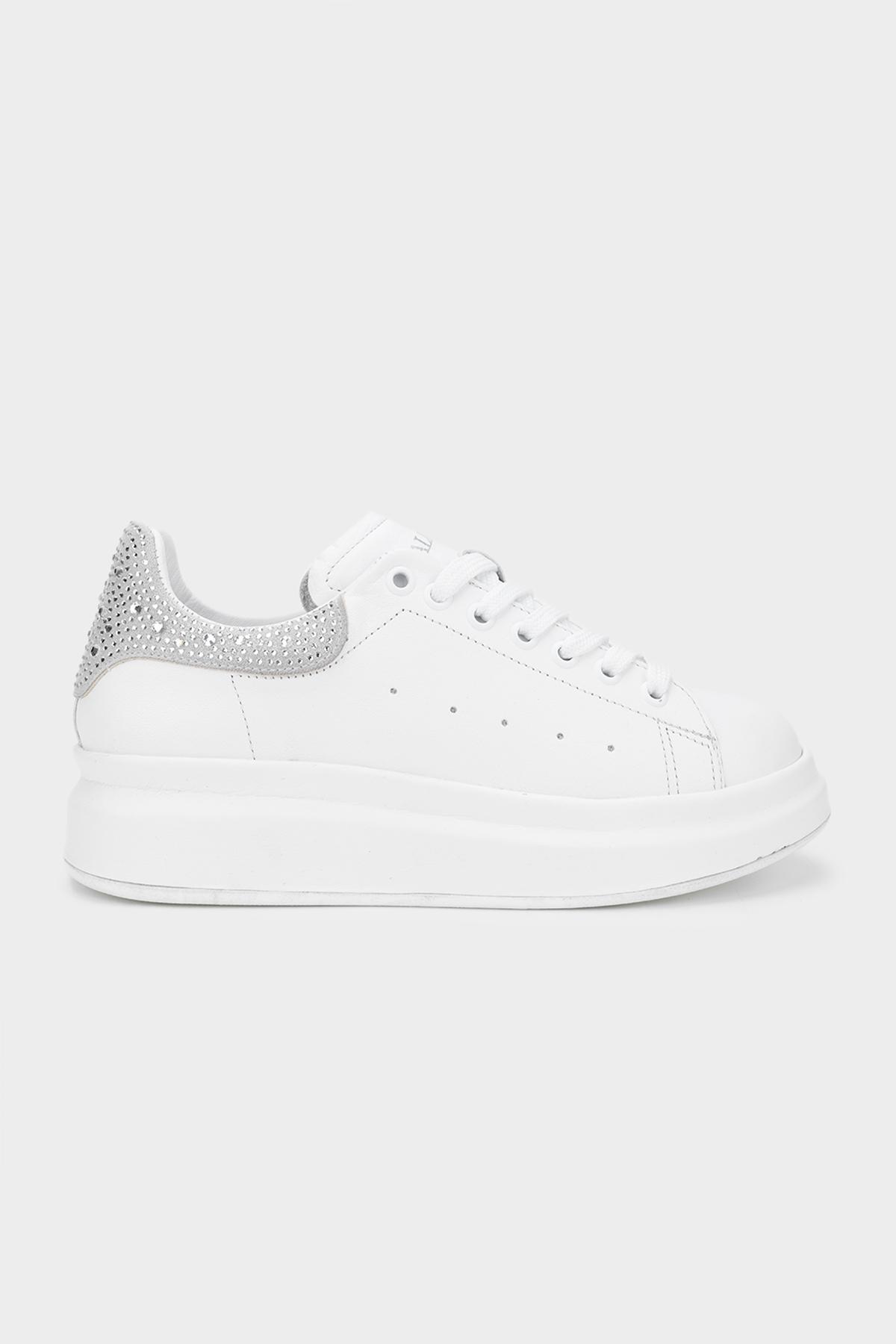 Valmenti Kadın Hakiki Deri Beyaz Sneakers & Spor Ayakkabı