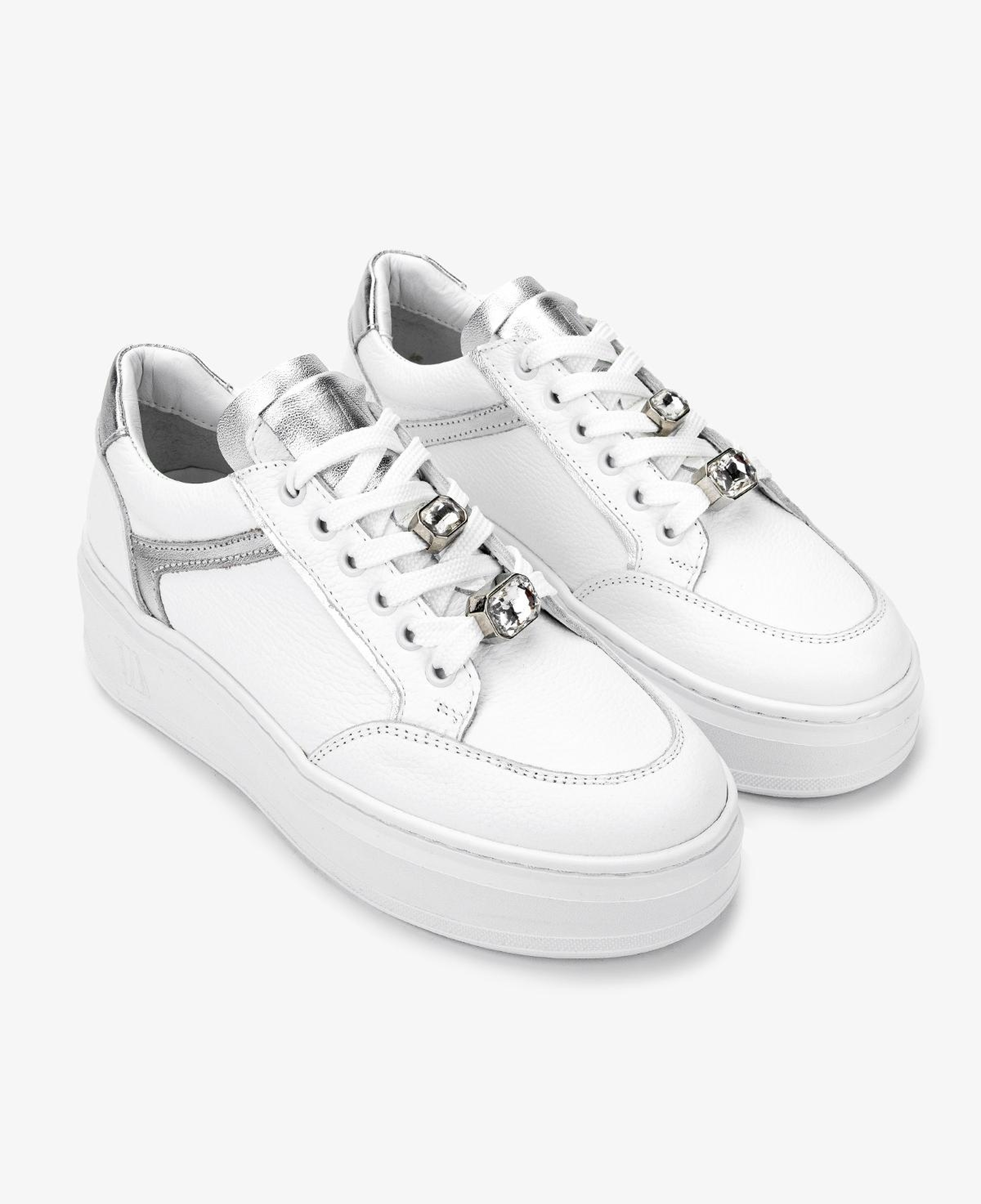 Valmenti Kadın Hakiki Deri Beyaz Sneakers & Spor Ayakkabı