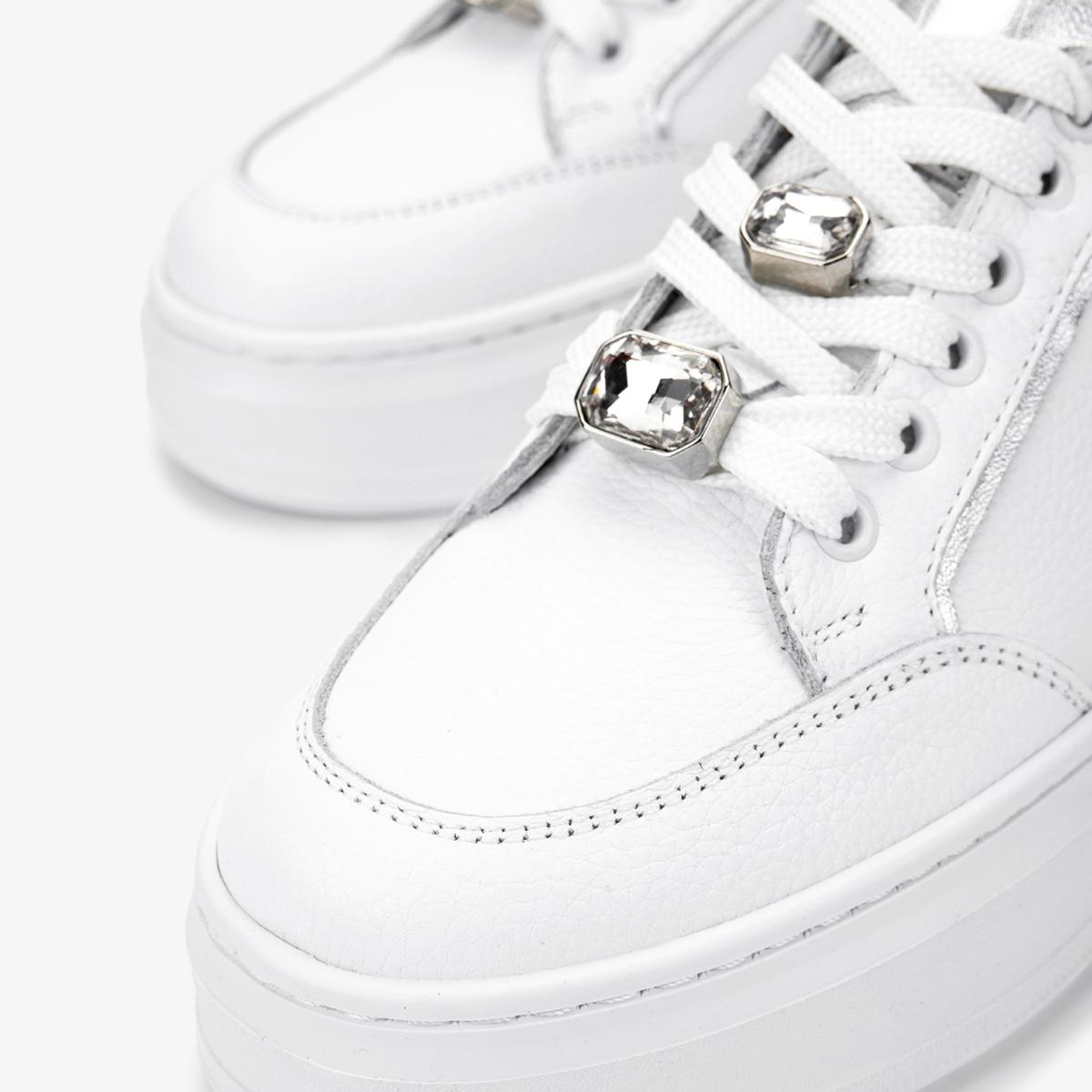 Valmenti Kadın Hakiki Deri Beyaz Sneakers & Spor Ayakkabı