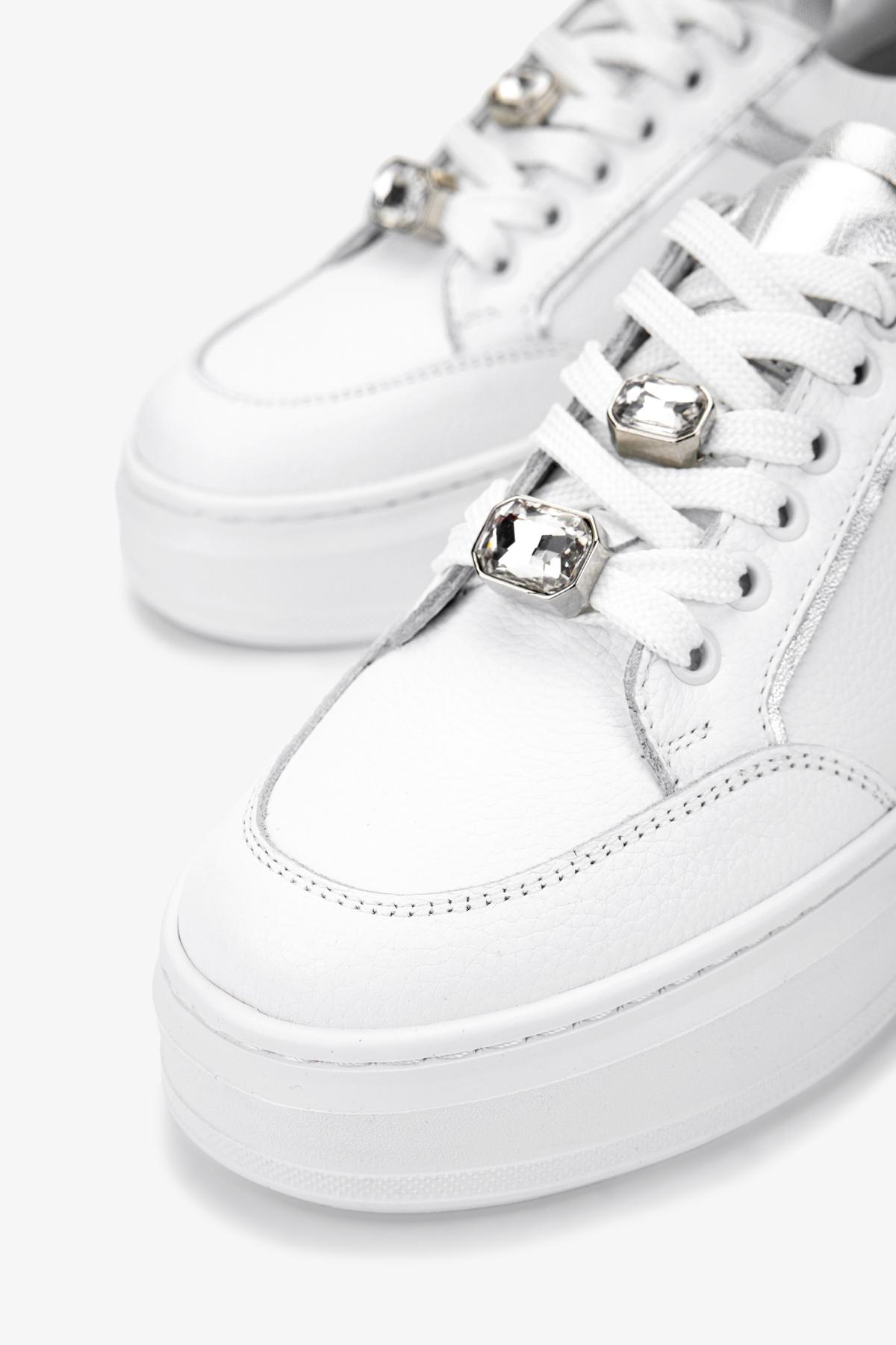 Valmenti Kadın Hakiki Deri Beyaz Sneakers & Spor Ayakkabı