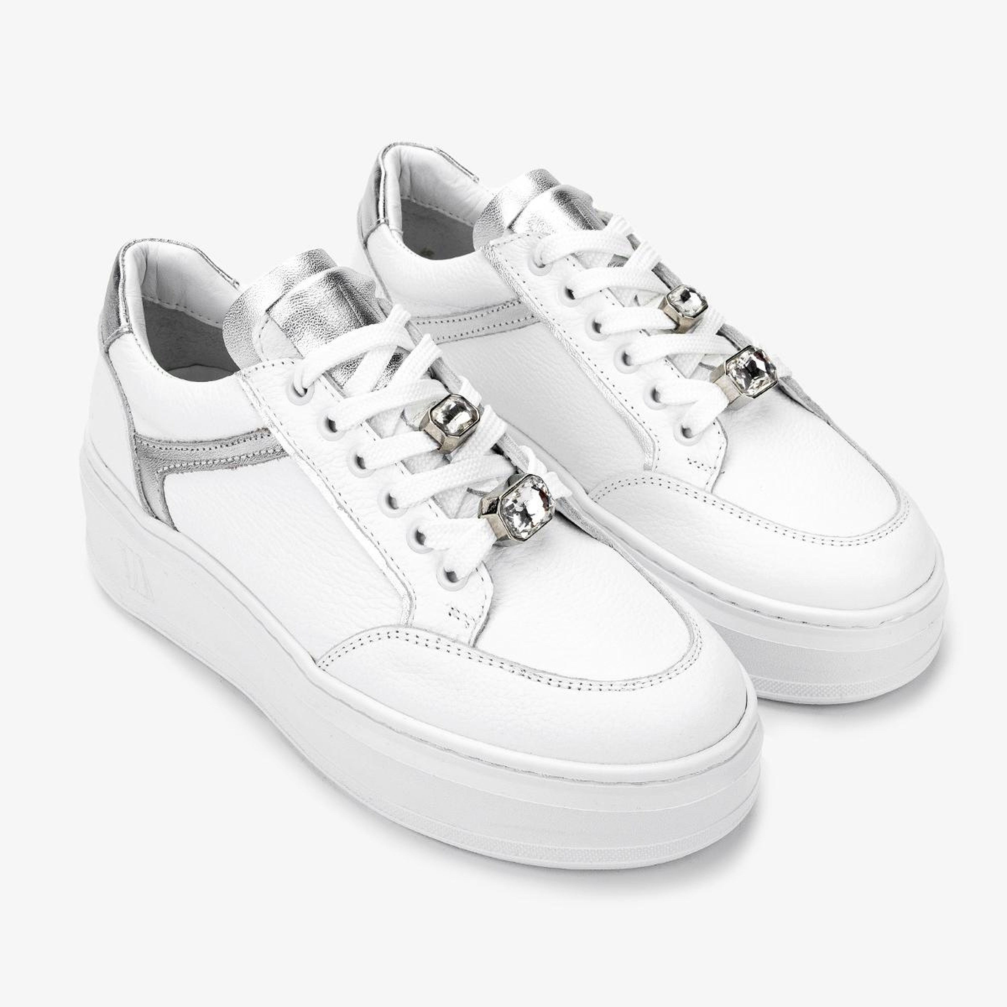 Valmenti Kadın Hakiki Deri Beyaz Sneakers & Spor Ayakkabı