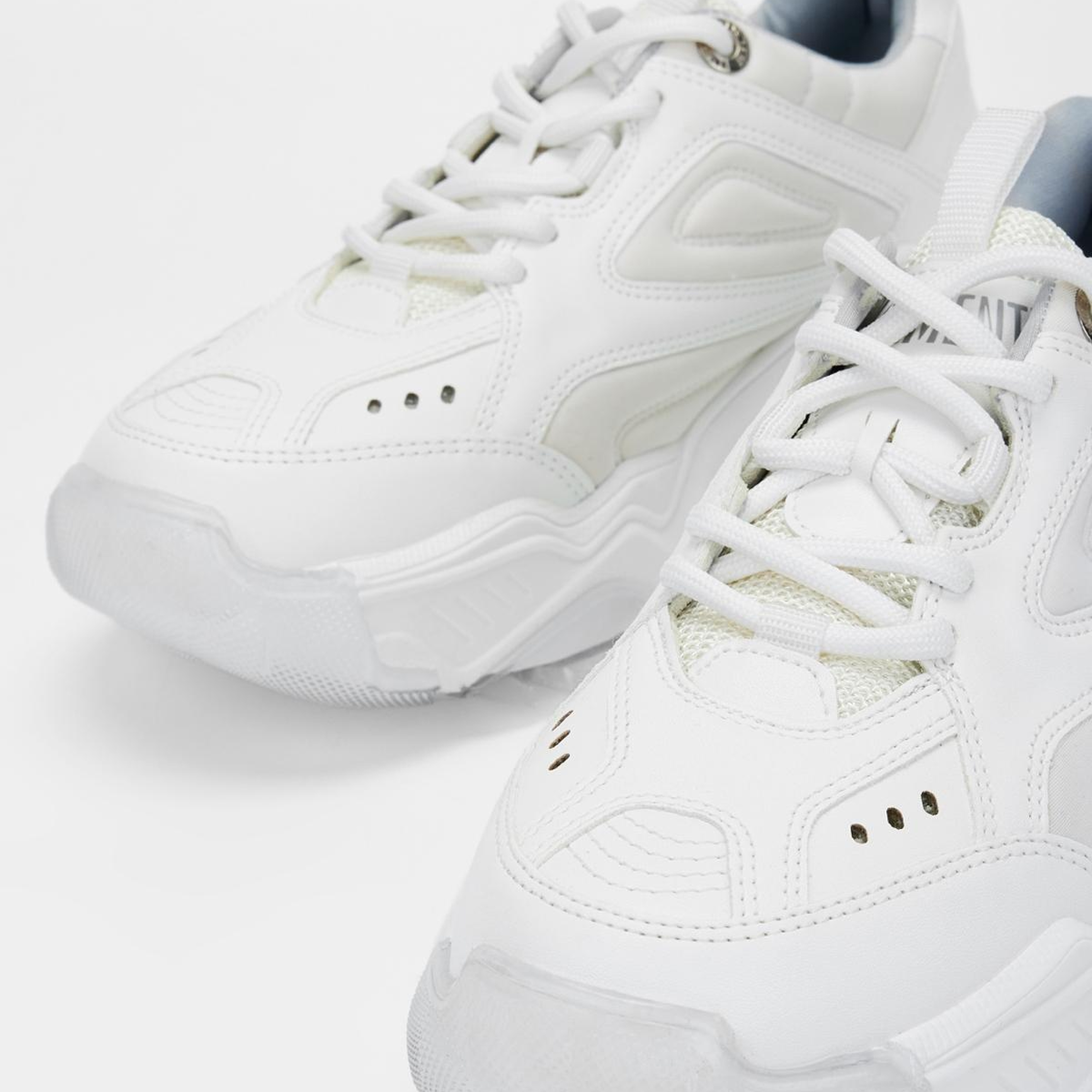 Valmenti Kadın Suni Deri Beyaz Sneakers & Spor Ayakkabı