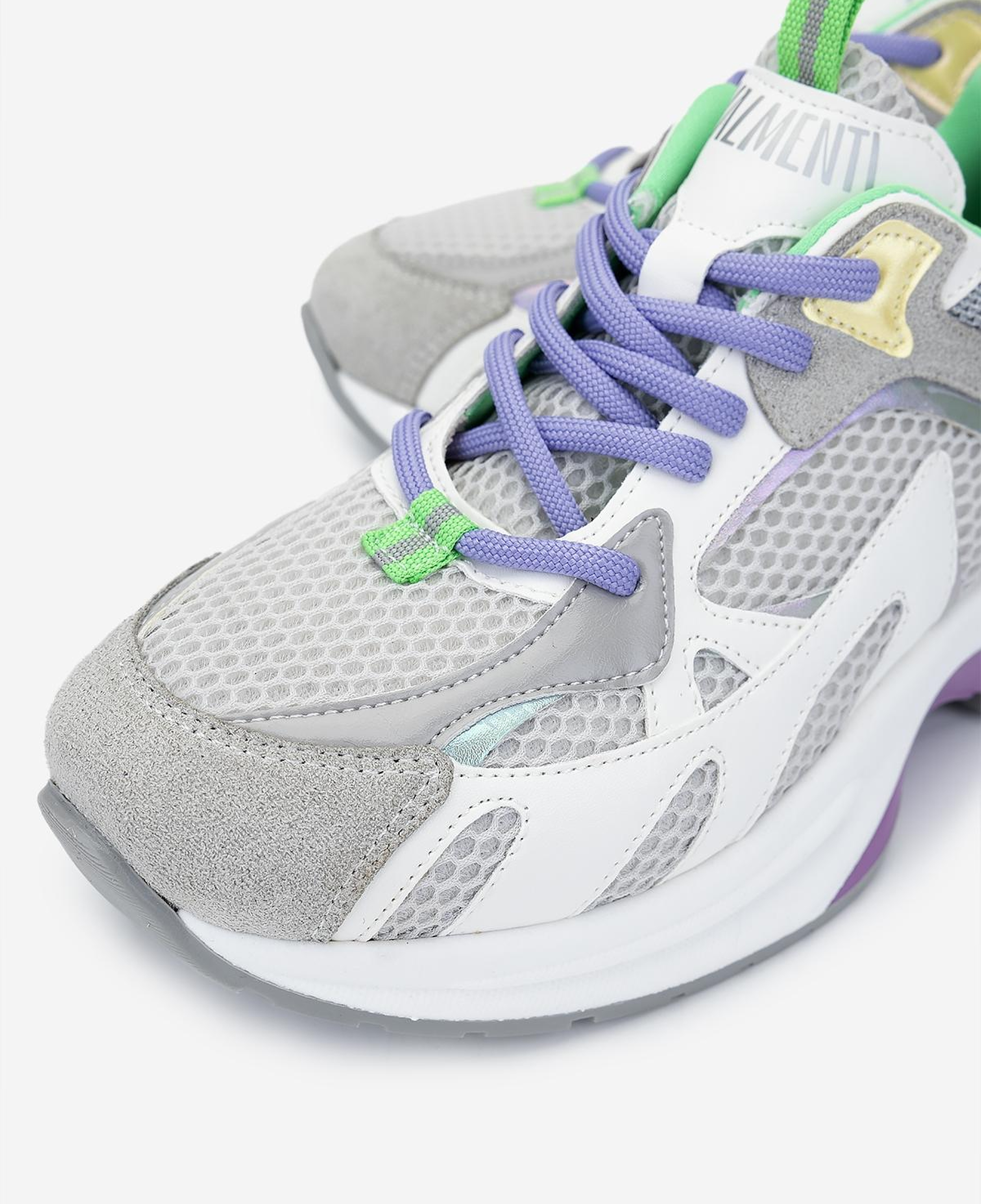 Valmenti Kadın Deri & Tekstil Gri Sneakers & Spor Ayakkabı