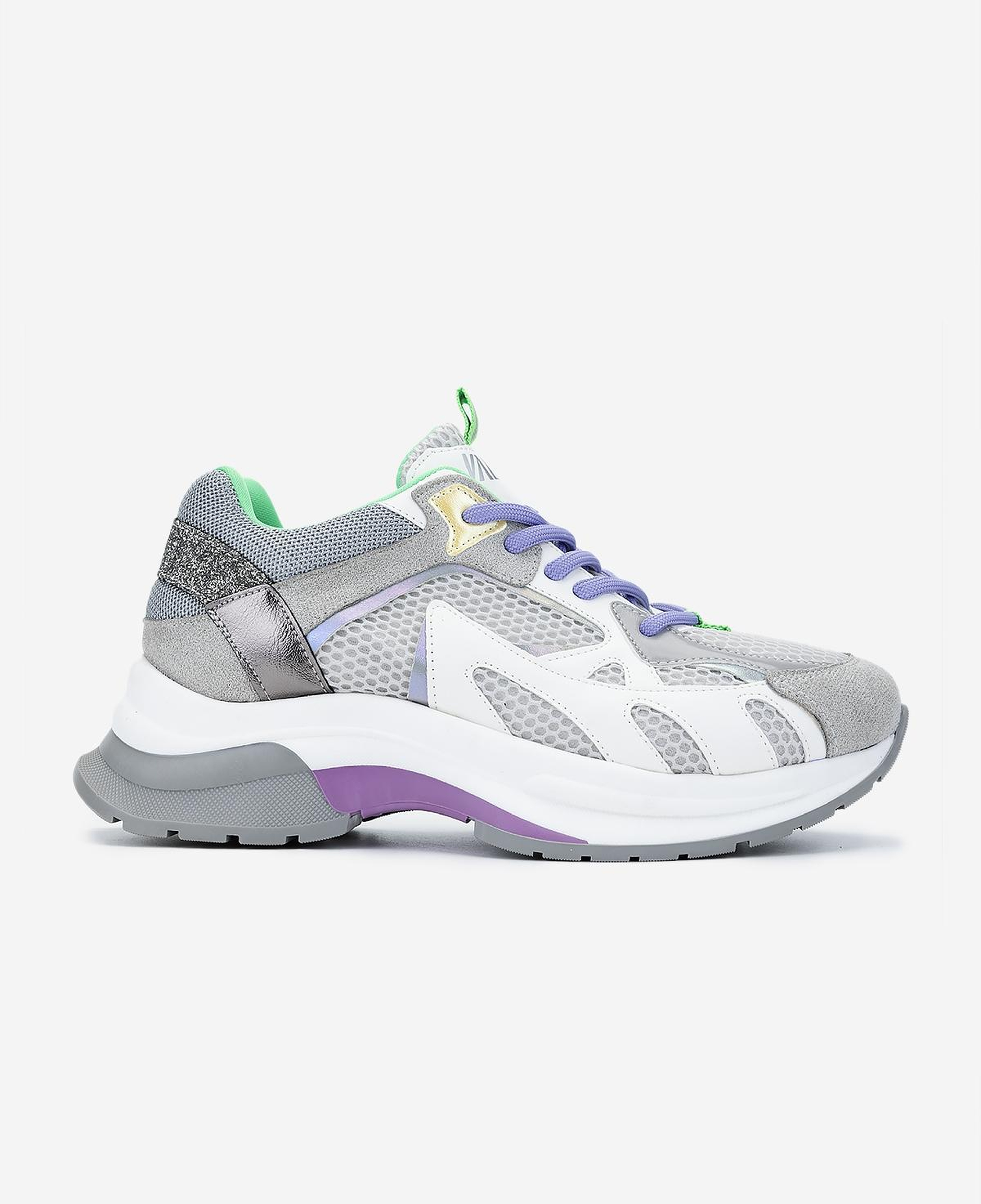 Valmenti Kadın Deri & Tekstil Gri Sneakers & Spor Ayakkabı