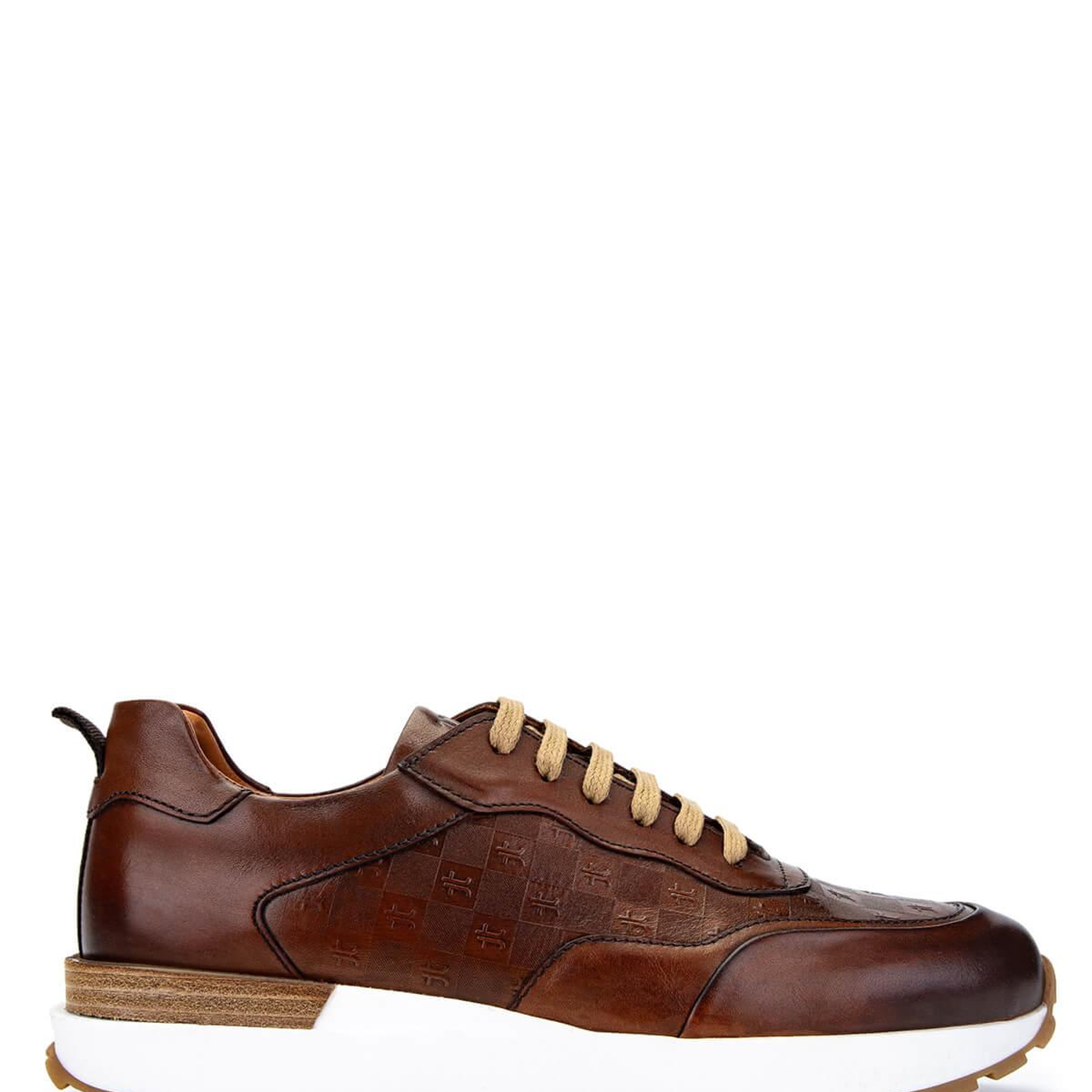 Tamer Tanca Erkek Hakiki Deri Taba Sneakers & Spor Ayakkabı