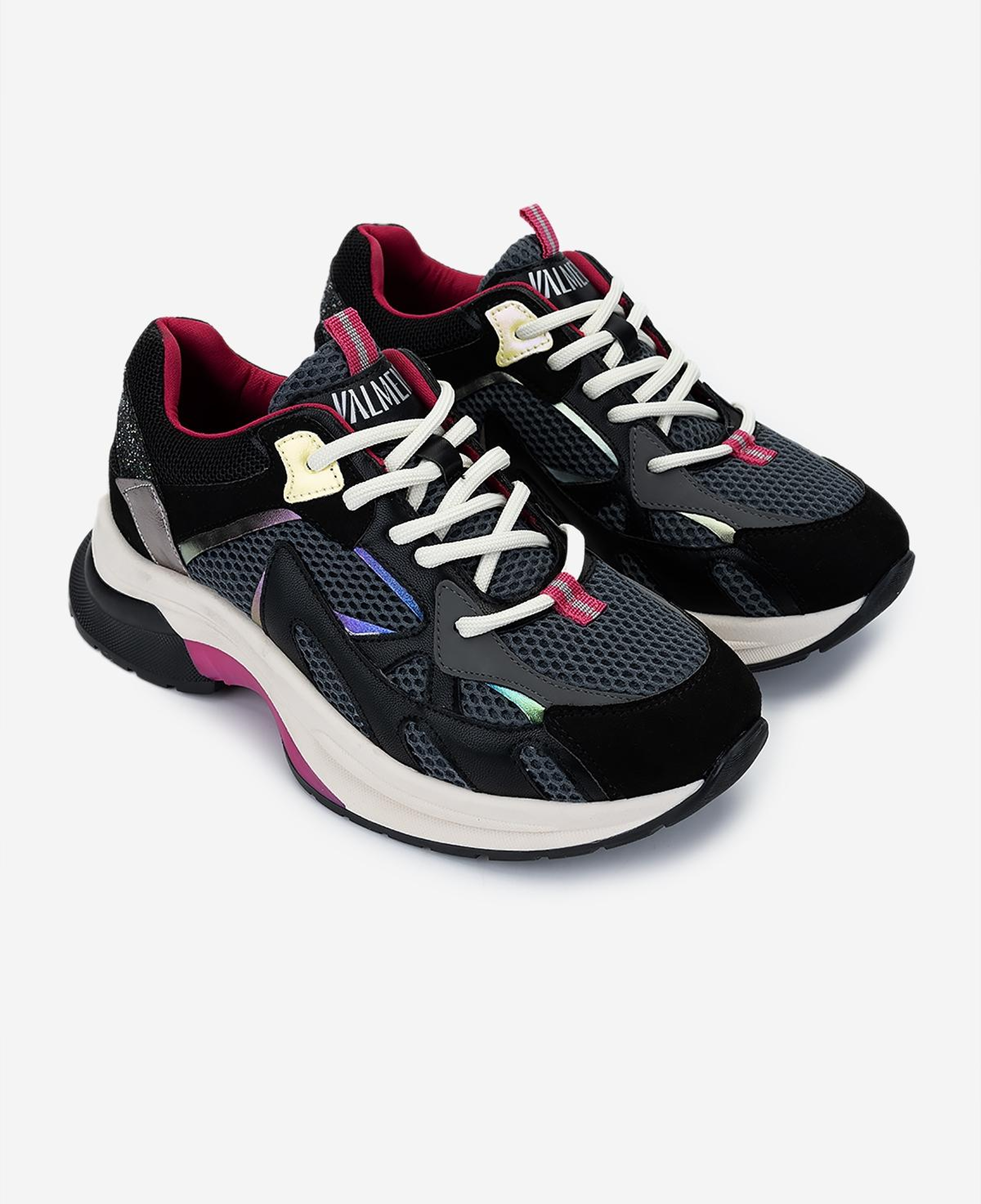 Valmenti Kadın Deri & Tekstil Siyah Sneakers & Spor Ayakkabı