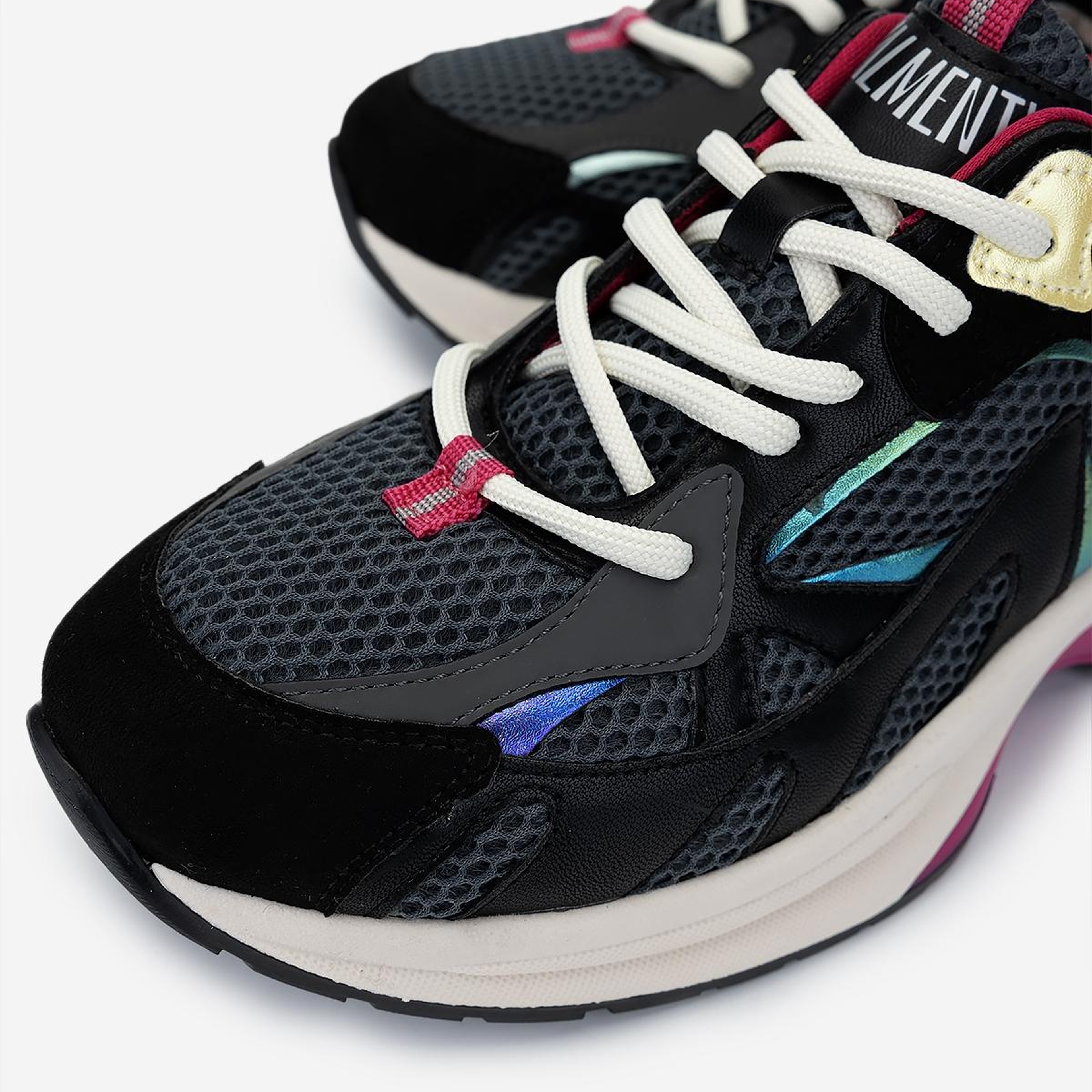 Valmenti Kadın Deri & Tekstil Siyah Sneakers & Spor Ayakkabı