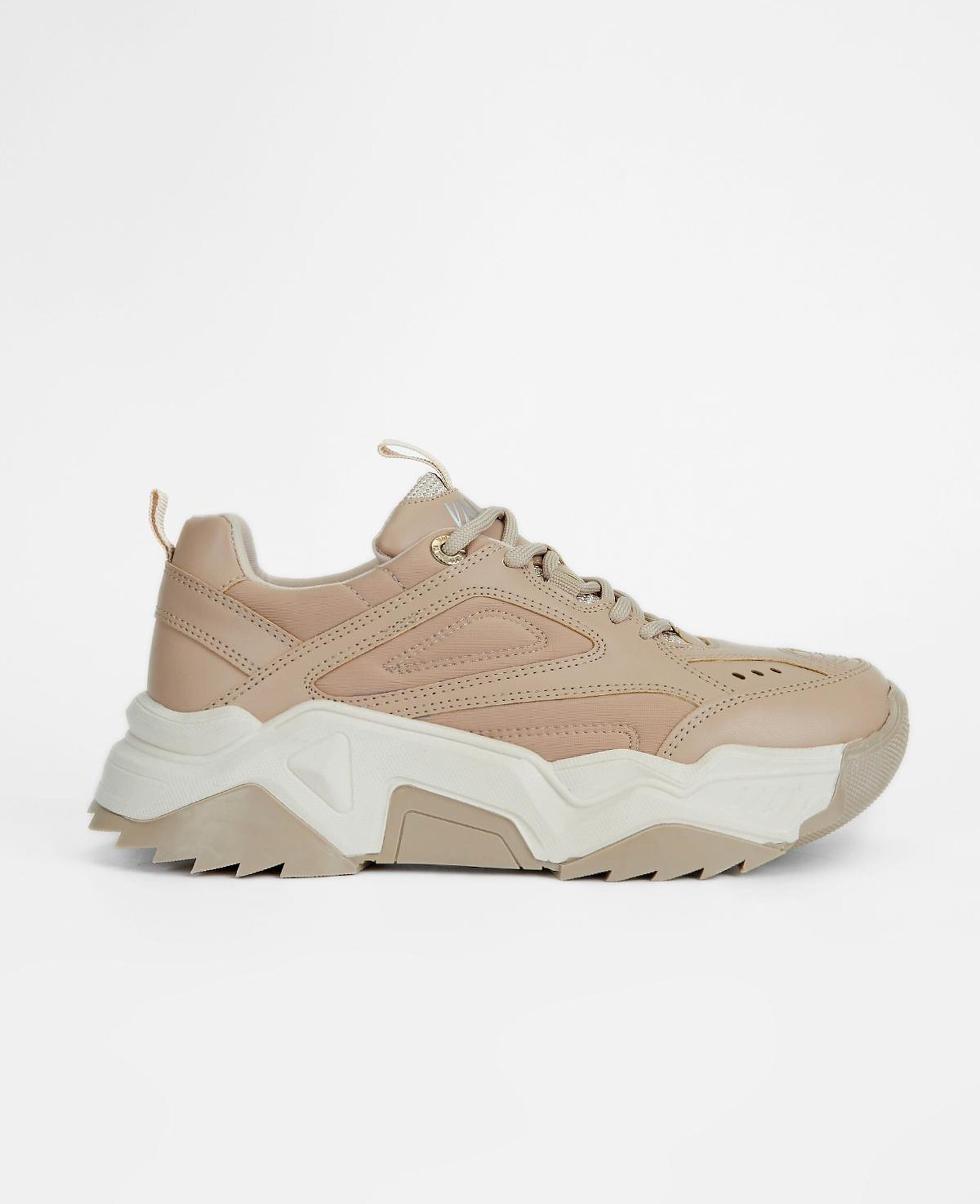 Valmenti Kadın Suni Deri Nude Sneakers & Spor Ayakkabı