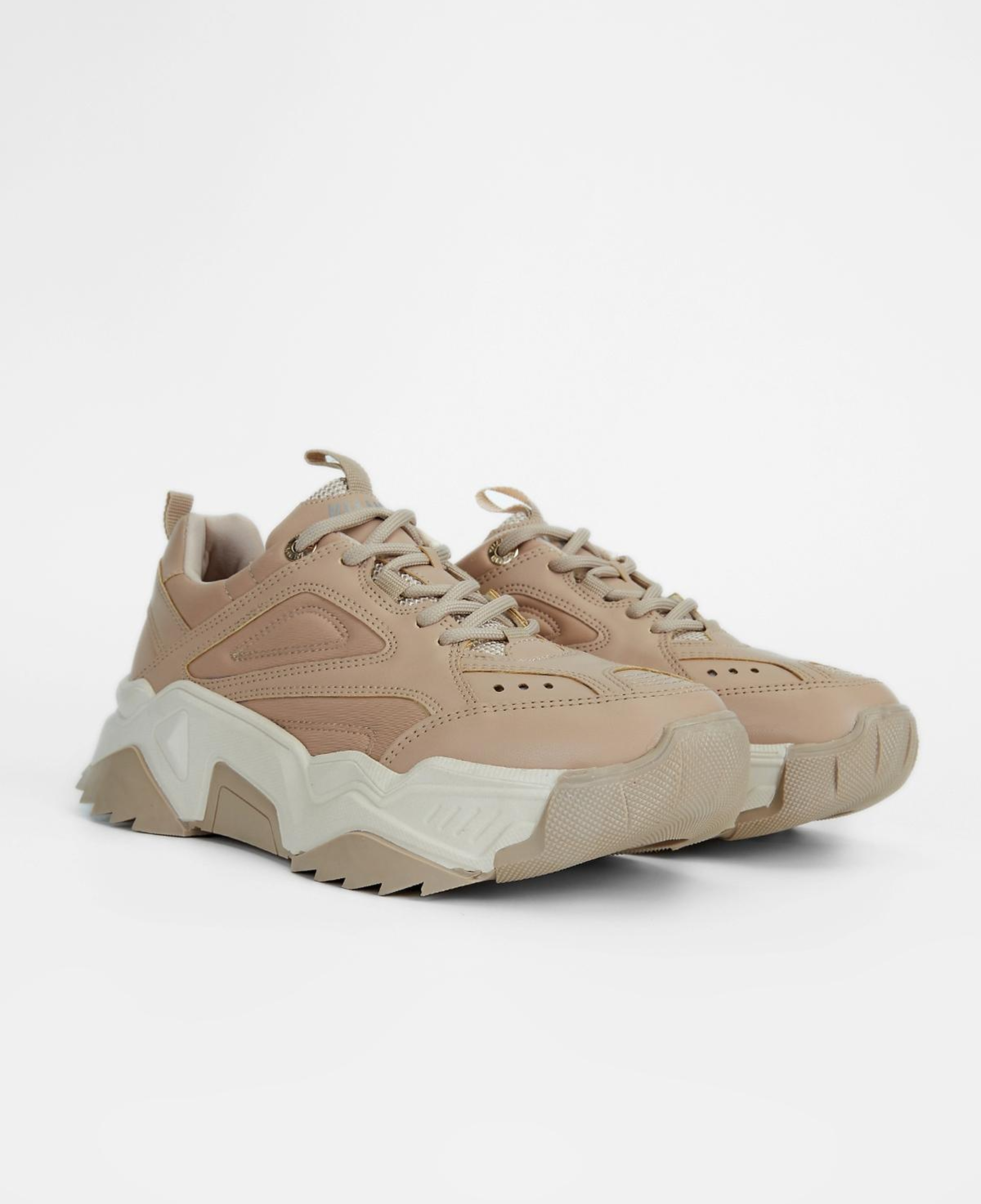 Valmenti Kadın Suni Deri Nude Sneakers & Spor Ayakkabı