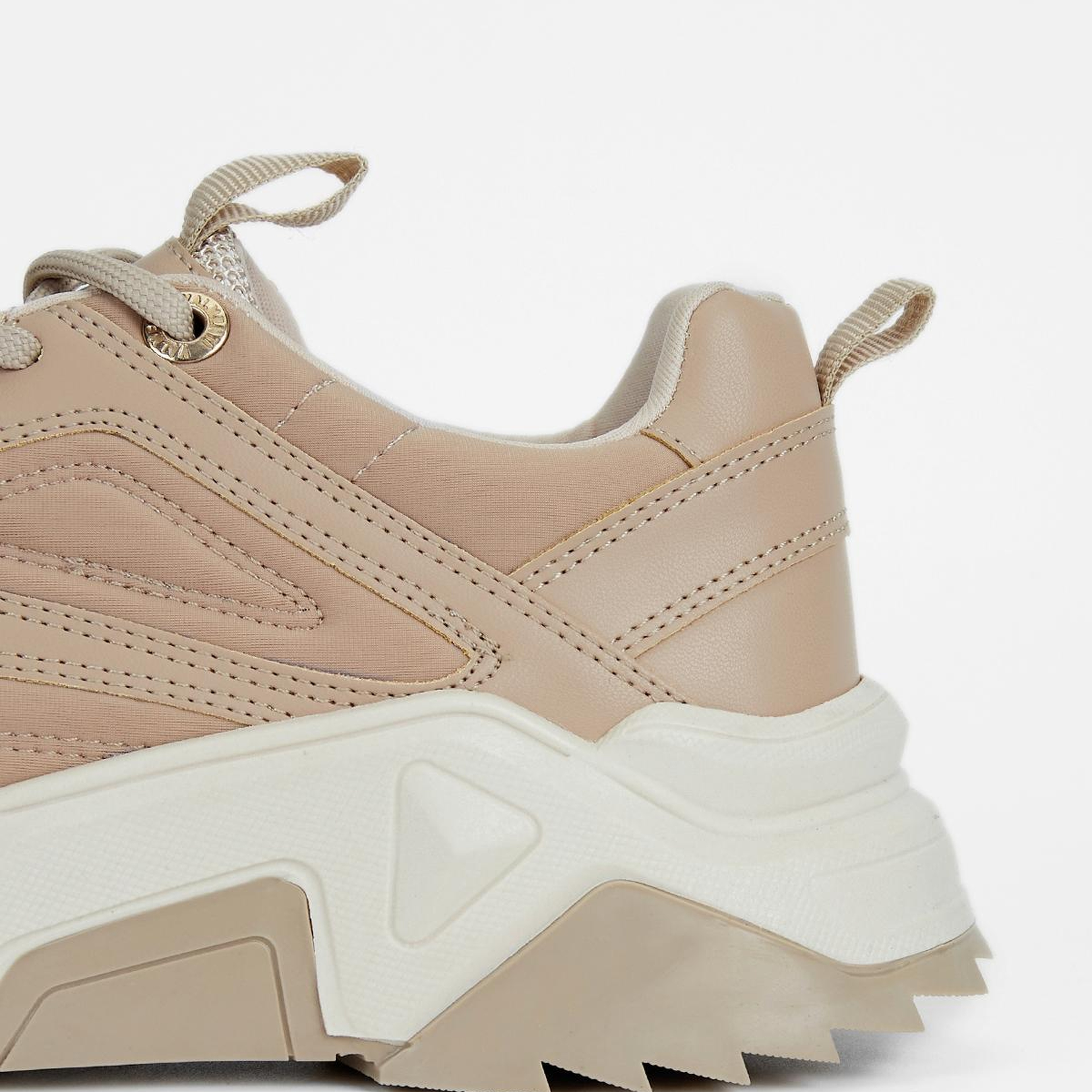 Valmenti Kadın Suni Deri Nude Sneakers & Spor Ayakkabı