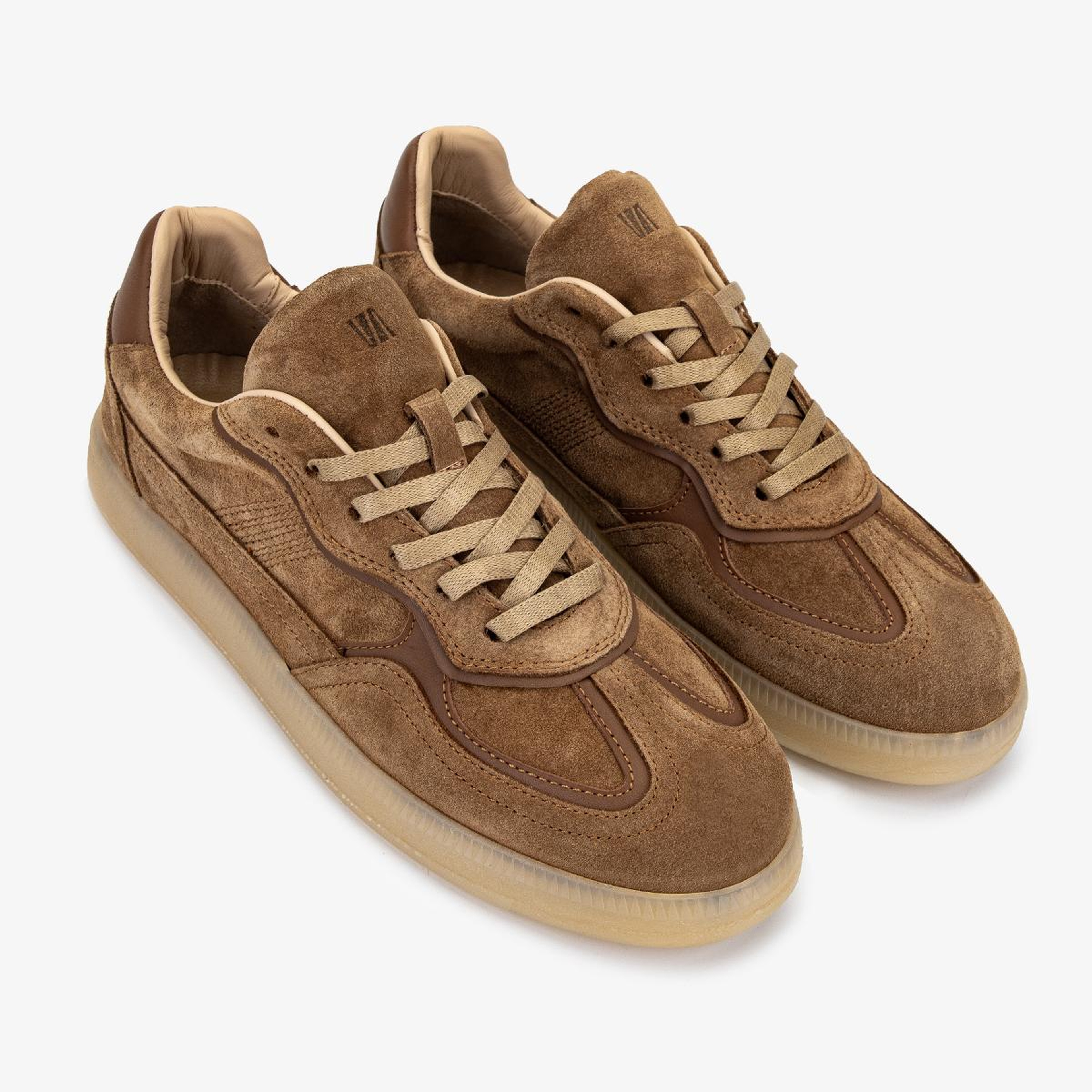 Valmenti Kadın Hakiki Deri Taba Süet Sneakers & Spor Ayakkabı