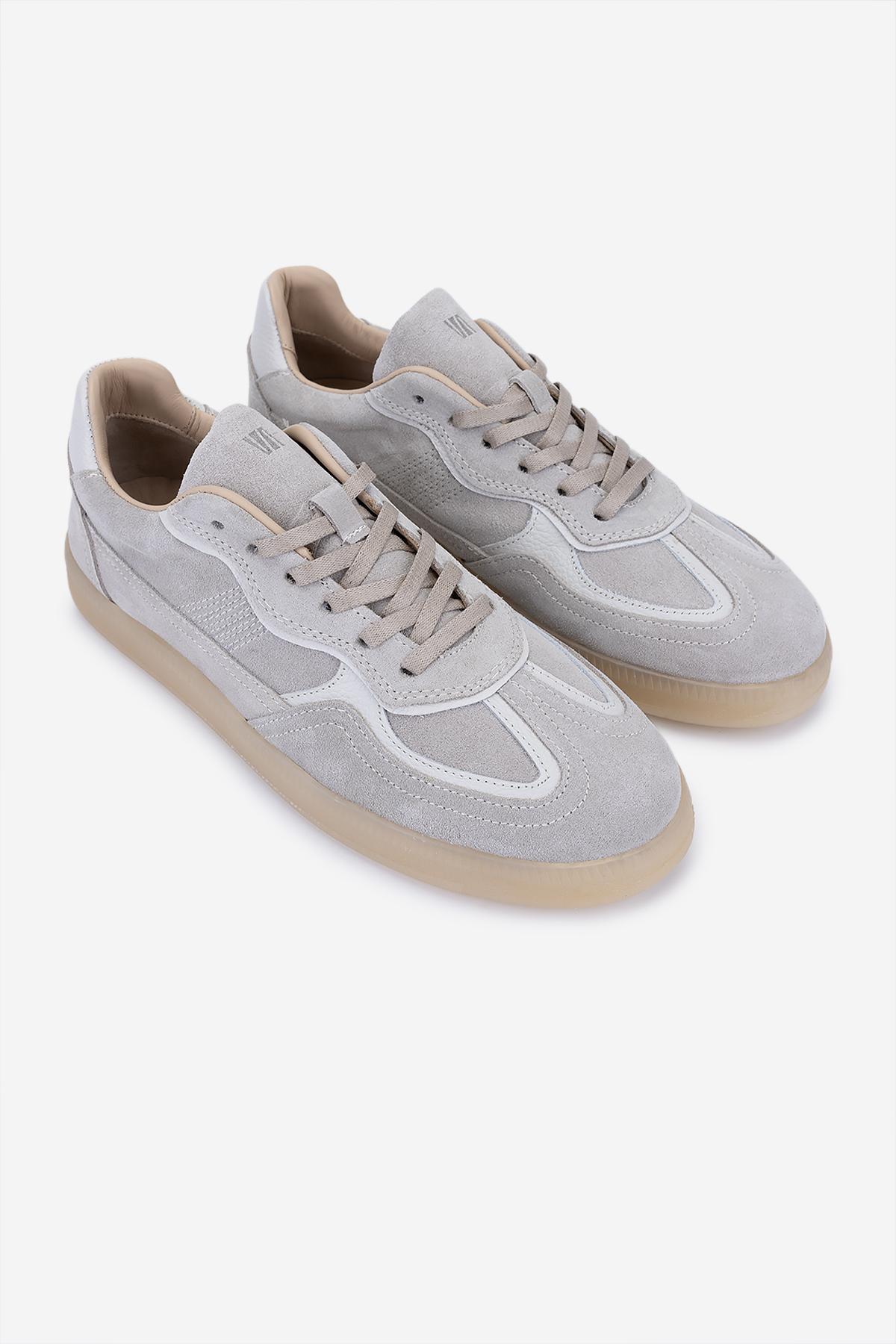 Valmenti Kadın Hakiki Deri Bej Sneakers & Spor Ayakkabı