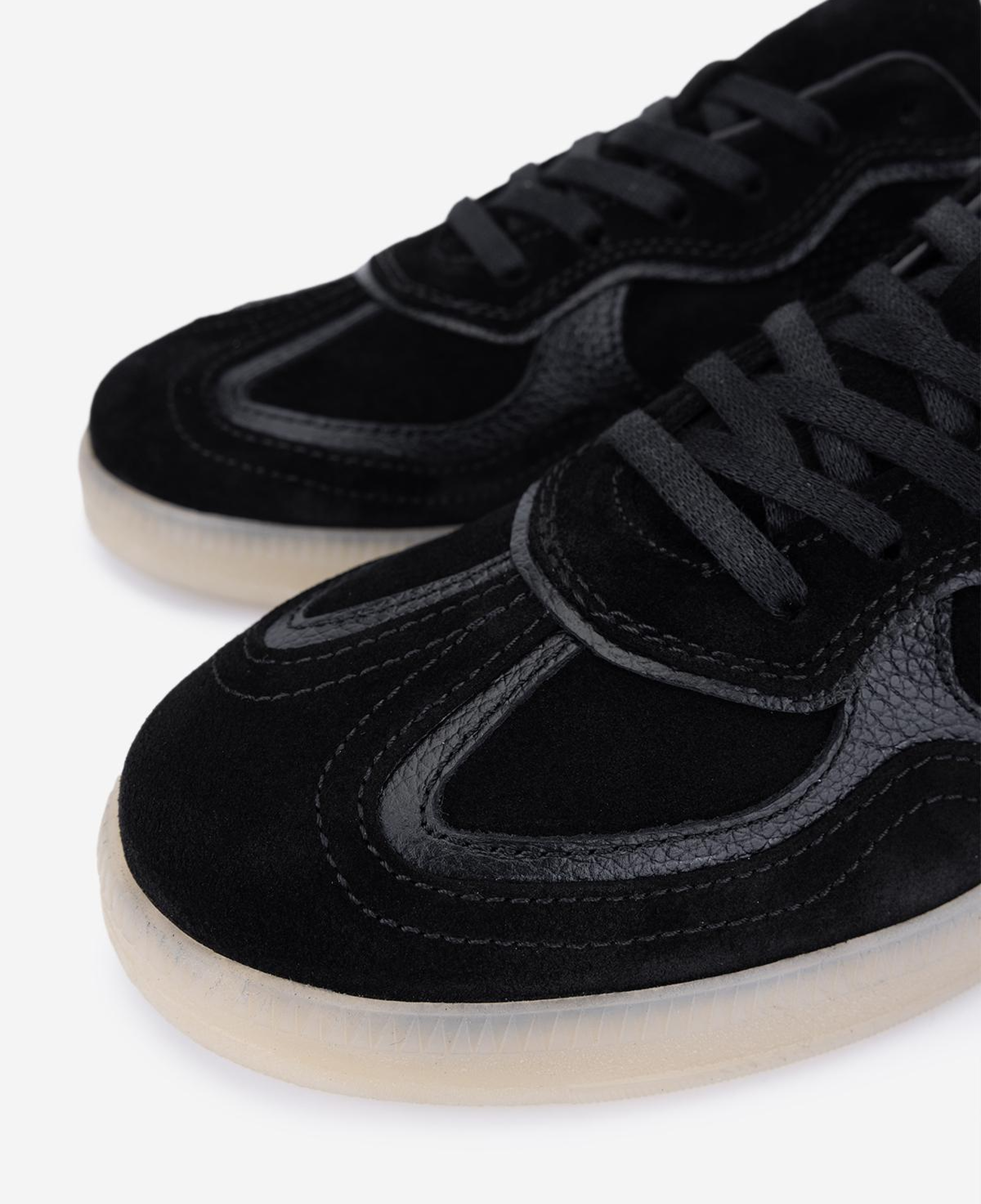 Valmenti Kadın Hakiki Deri Siyah Sneakers & Spor Ayakkabı