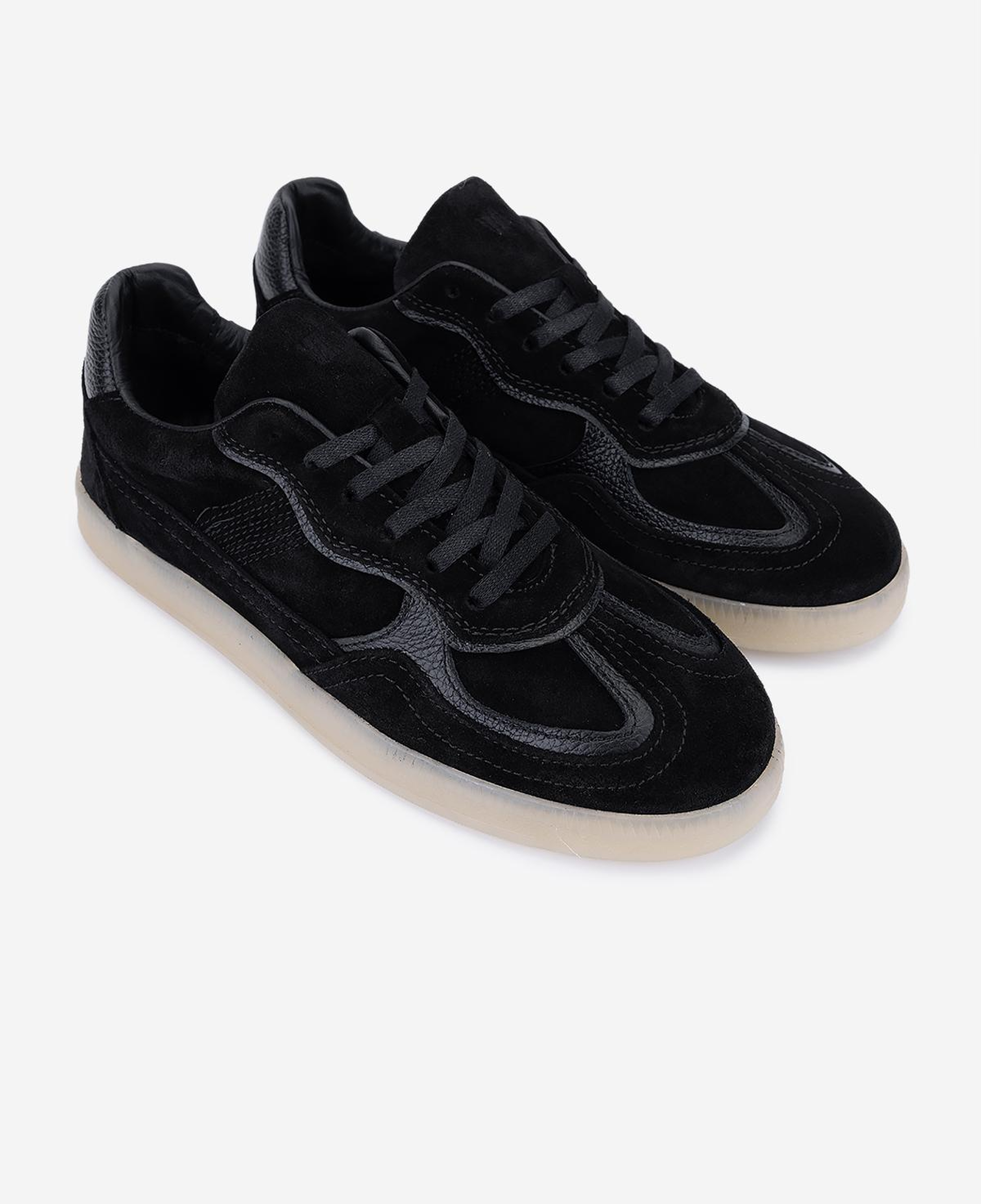 Valmenti Kadın Hakiki Deri Siyah Sneakers & Spor Ayakkabı