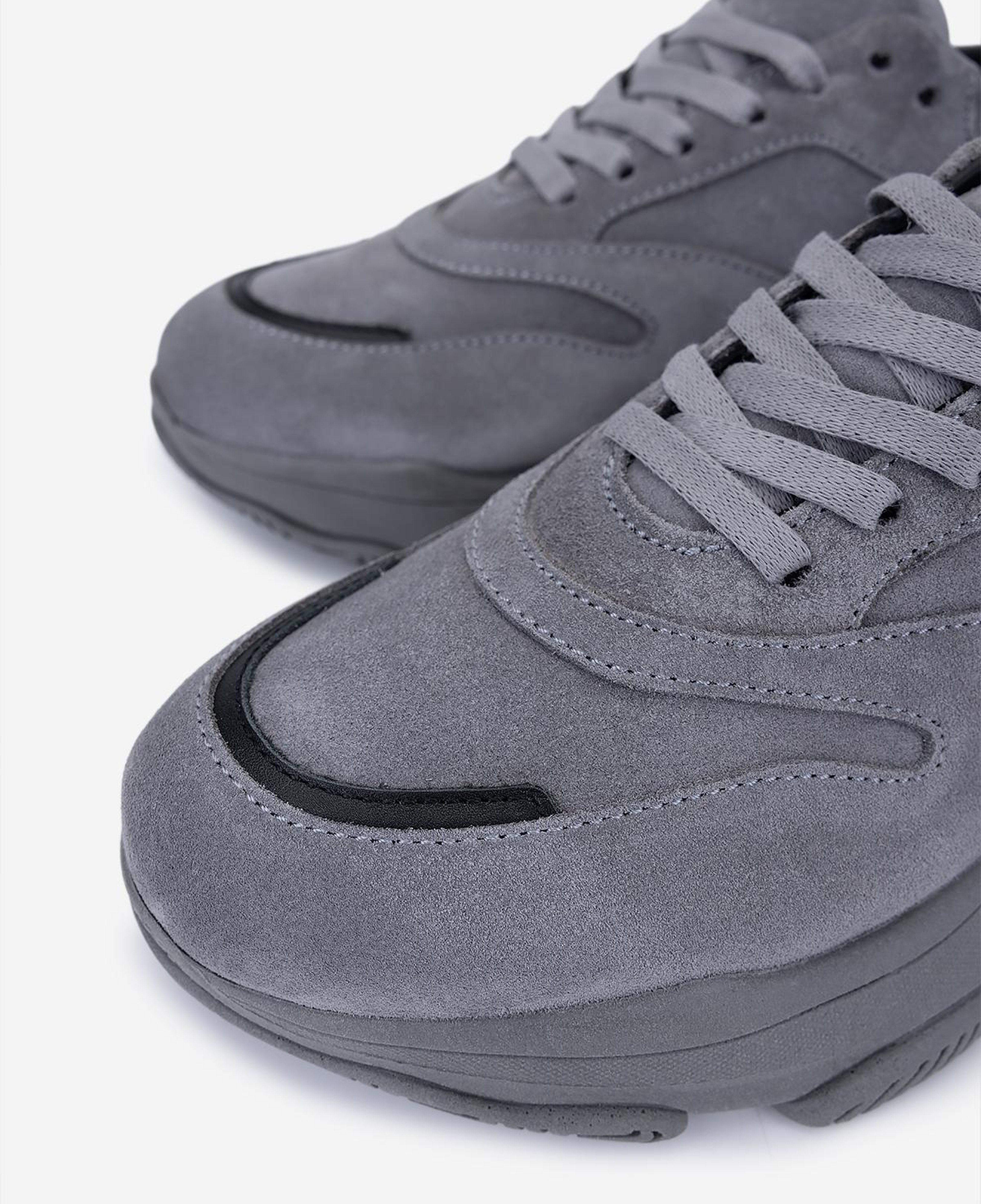 Valmenti Kadın Hakiki Deri Gri Sneakers & Spor Ayakkabı