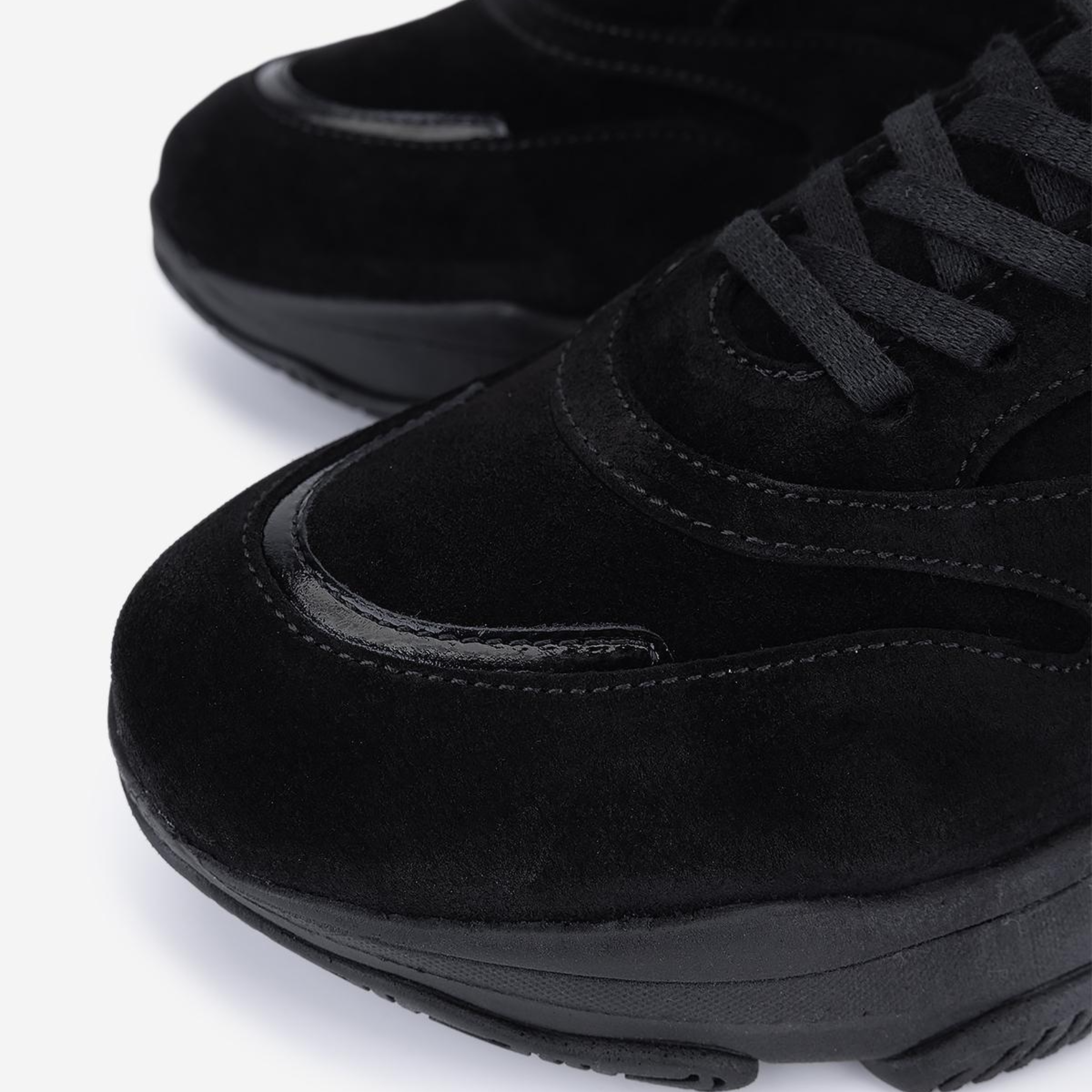 Valmenti Kadın Hakiki Deri Siyah Sneakers & Spor Ayakkabı