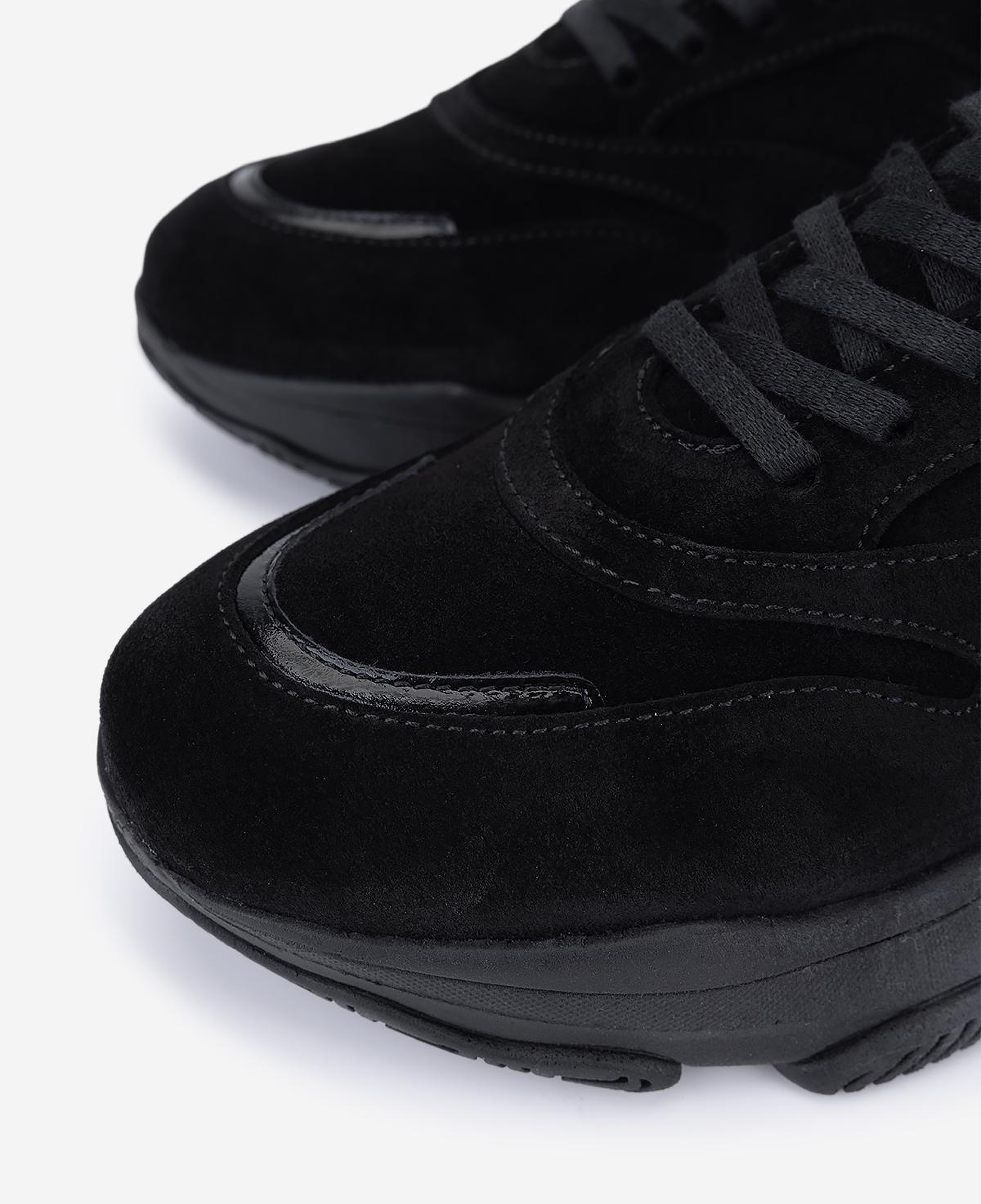 Valmenti Kadın Hakiki Deri Siyah Sneakers & Spor Ayakkabı