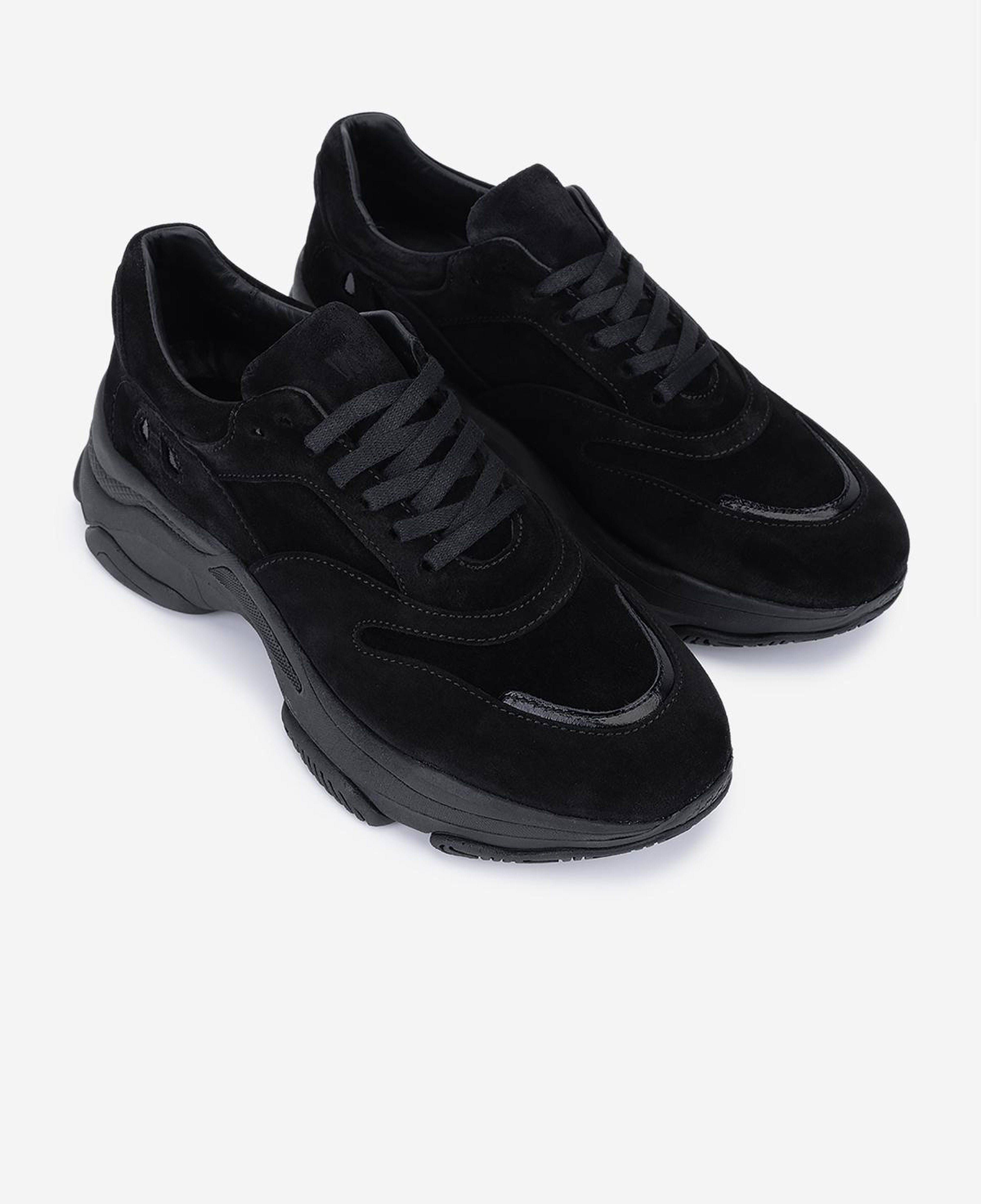 Valmenti Kadın Hakiki Deri Siyah Sneakers & Spor Ayakkabı