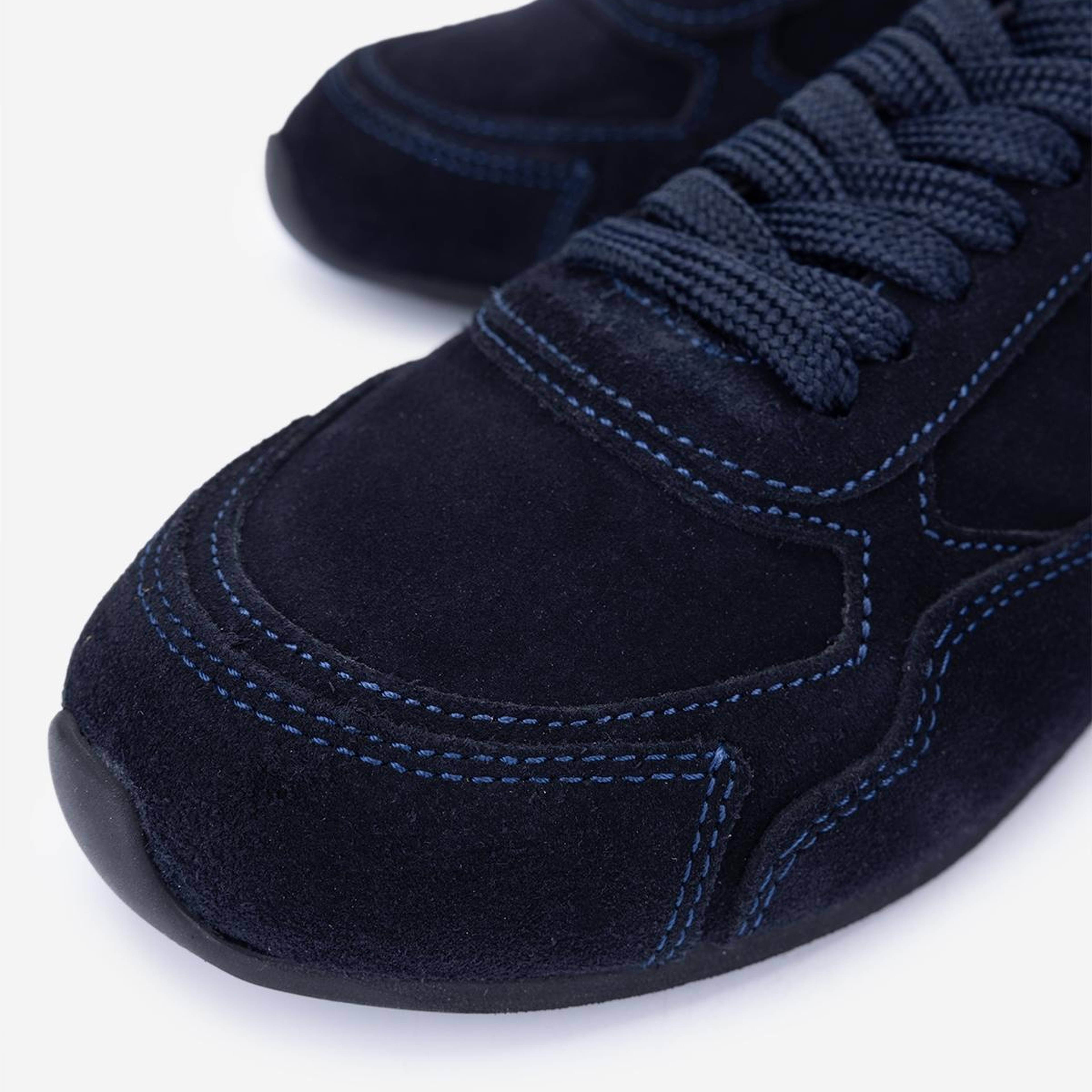 Valmenti Kadın Hakiki Deri Lacivert Süet Sneakers & Spor Ayakkabı