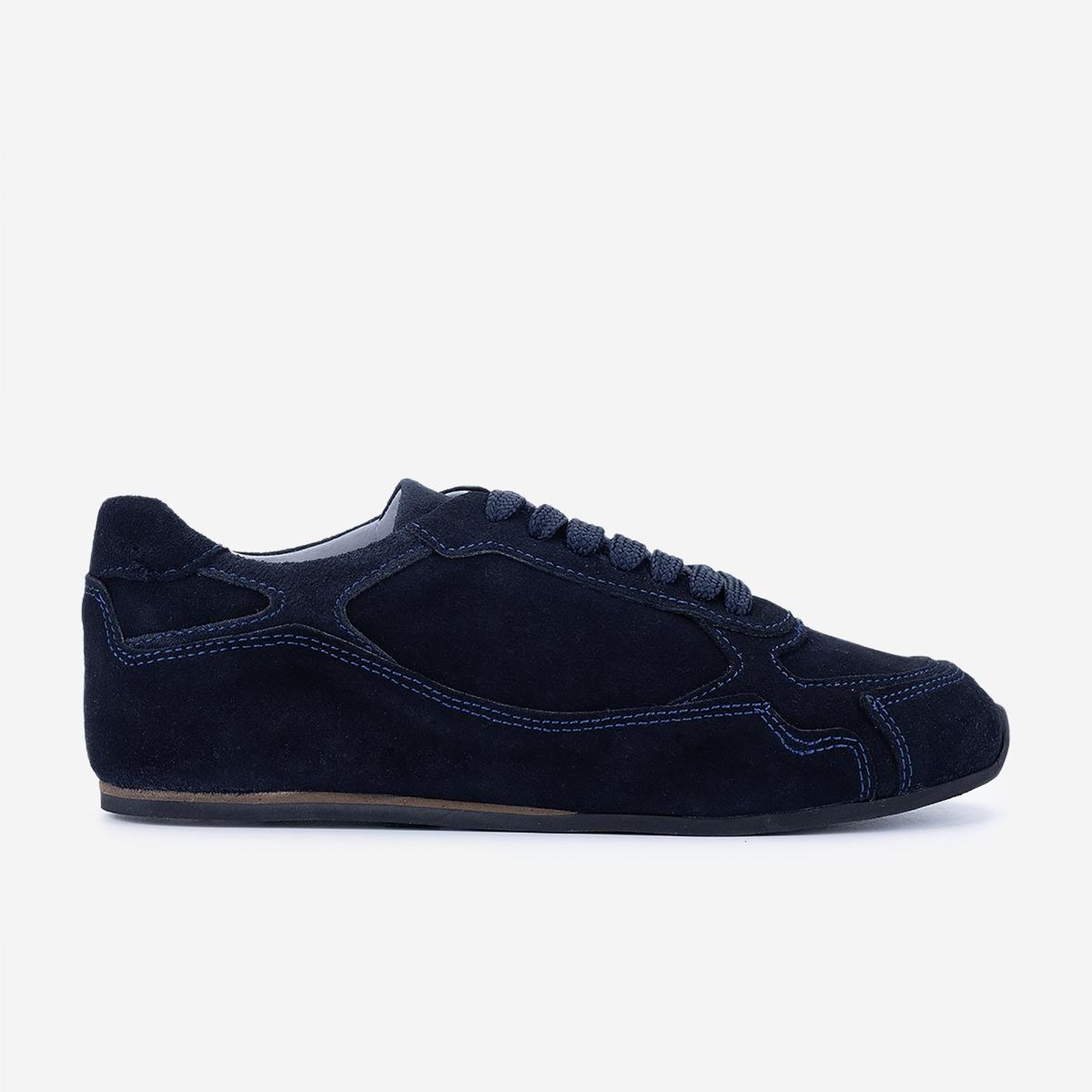 Valmenti Kadın Hakiki Deri Lacivert Süet Sneakers & Spor Ayakkabı
